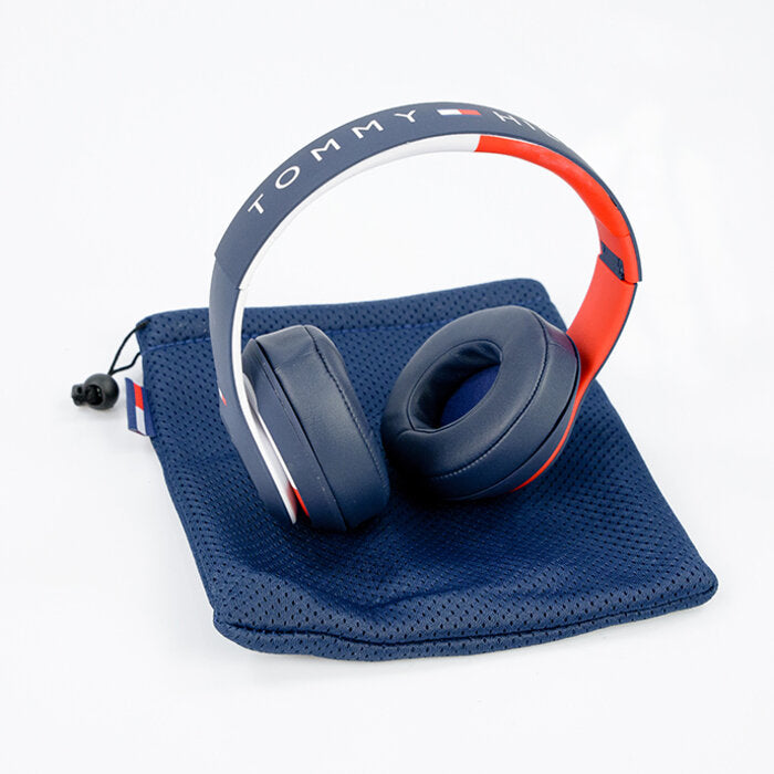 Tommy Hilfiger Noise Isolating Wireless Headphones Blue