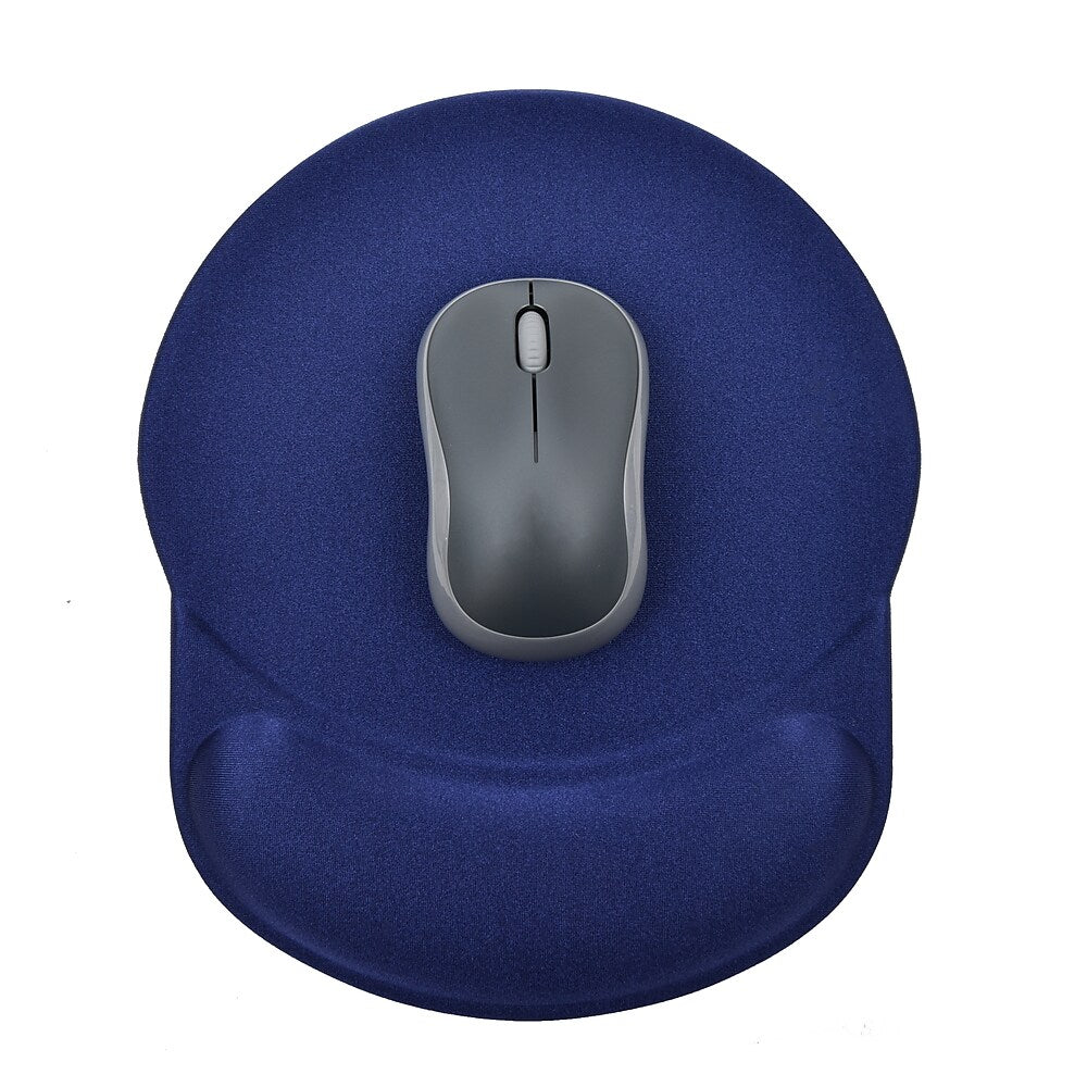 DAC Super-Gel "Racetrack" Mouse Pad with Palm Support Blue