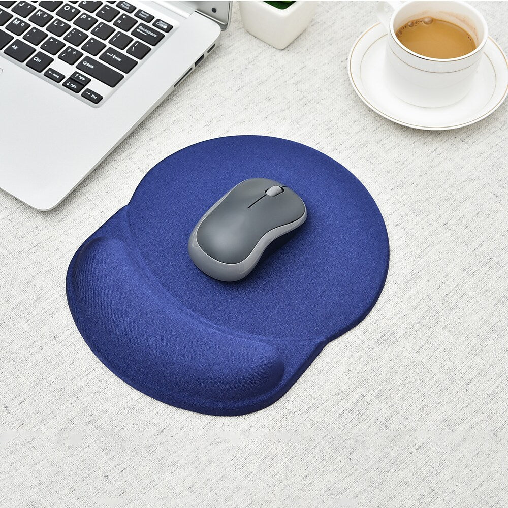 DAC Super-Gel "Racetrack" Mouse Pad with Palm Support Blue