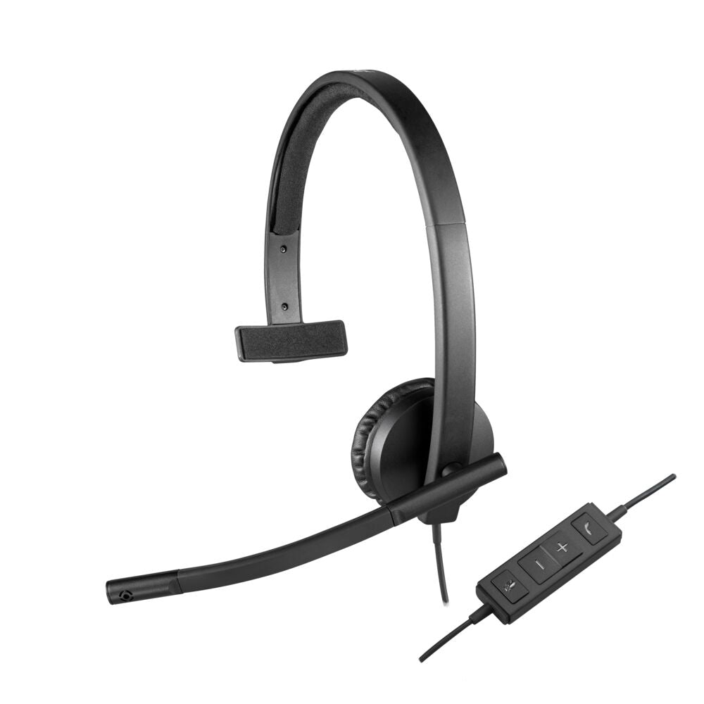 Logitech H570E USB Headset Black