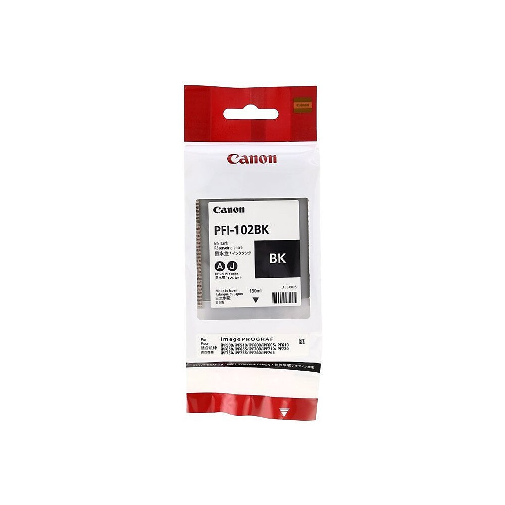 Canon PFI-102BK Dye Ink Tank Black