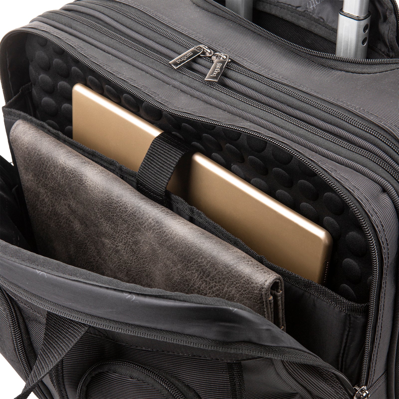 Bugatti 17.3" Business Case on Wheels Black