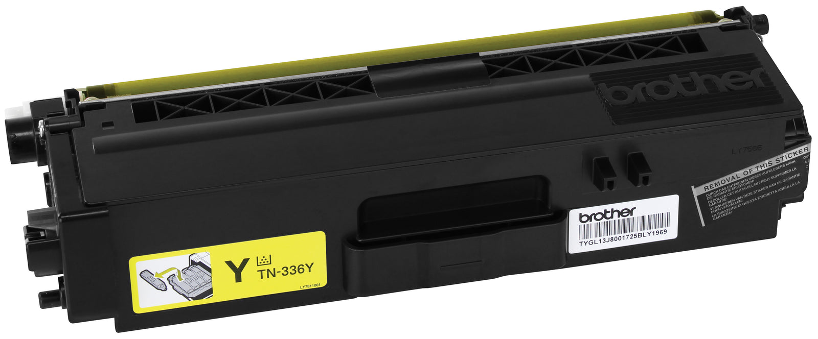 Brother TN336 High Yield Toner Cartridge Yellow