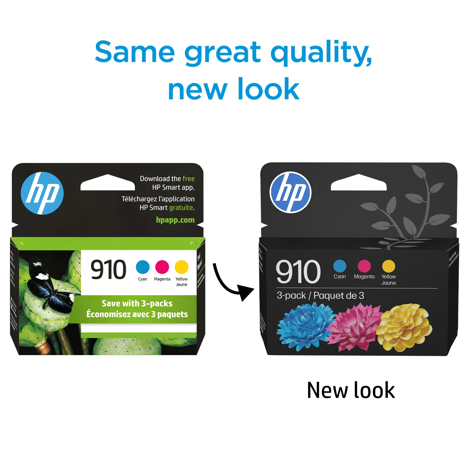 HP 910 CMY Original Ink Combo