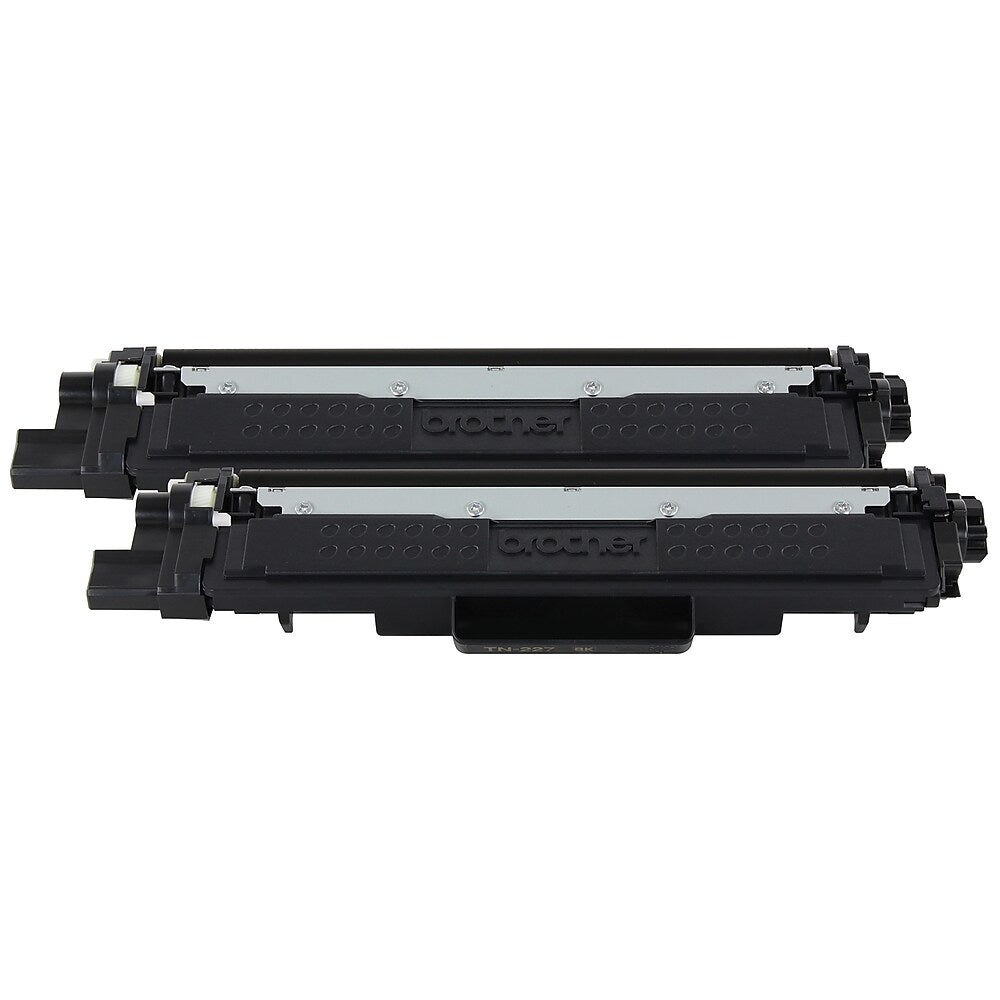 Brother TN227 High Yield Black Toner Cartridges 2 Pack