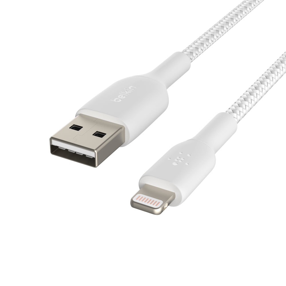 Belkin 3' Lightning To USB-A Cable White