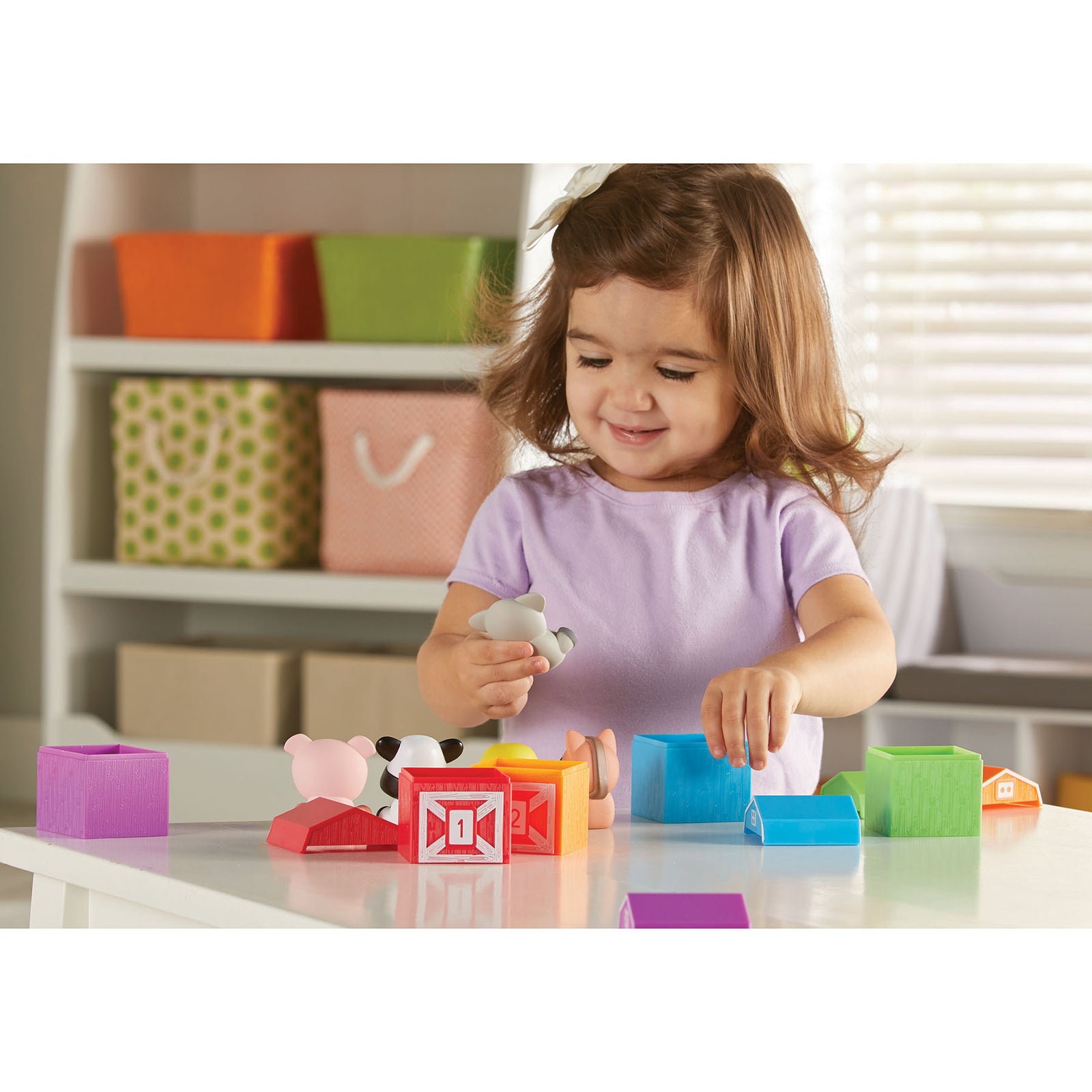 Learning Resources LER6805 Peekaboo Learning Farm