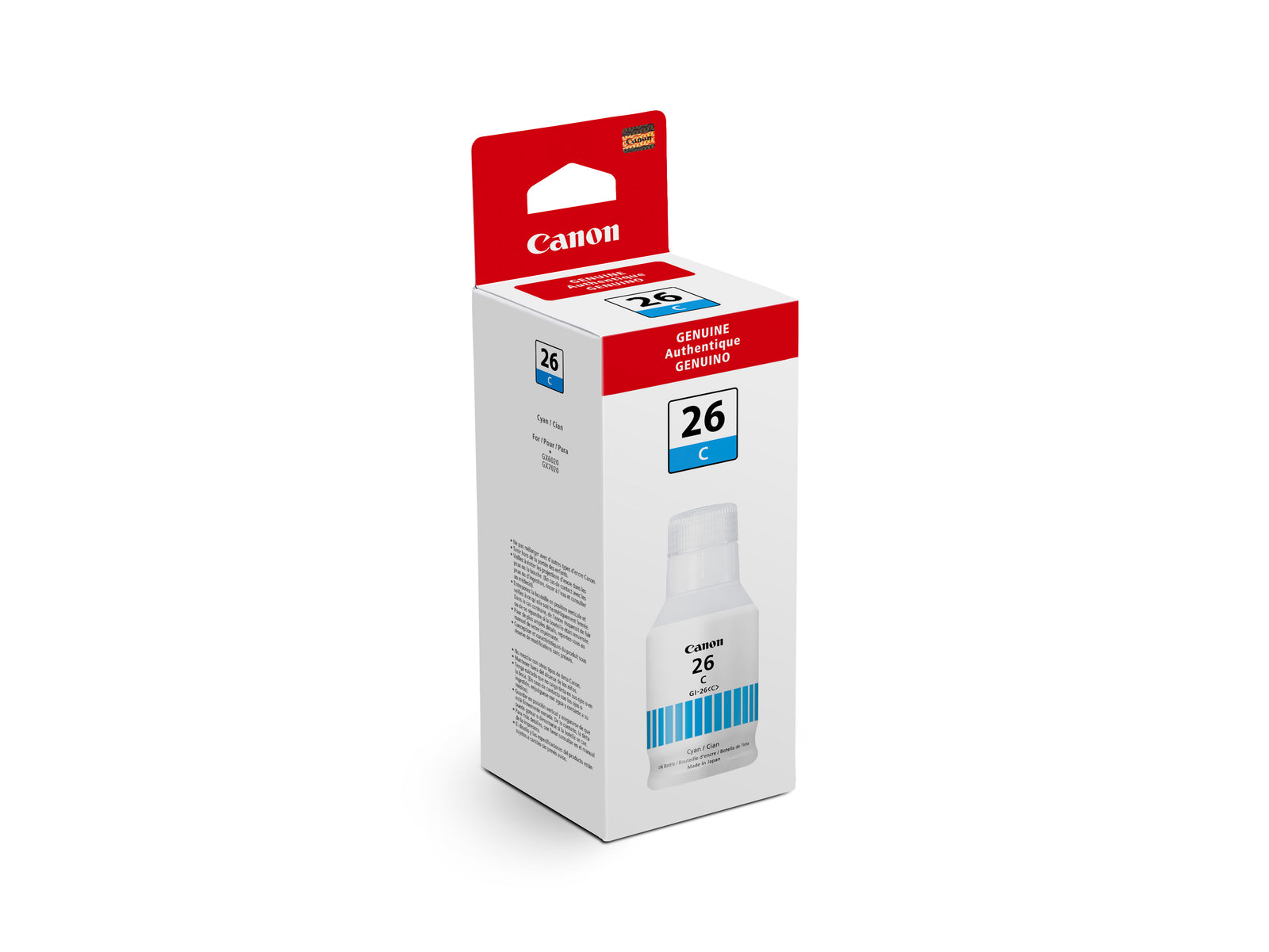 Canon GI-26 Ink High Yield Cartridge Cyan