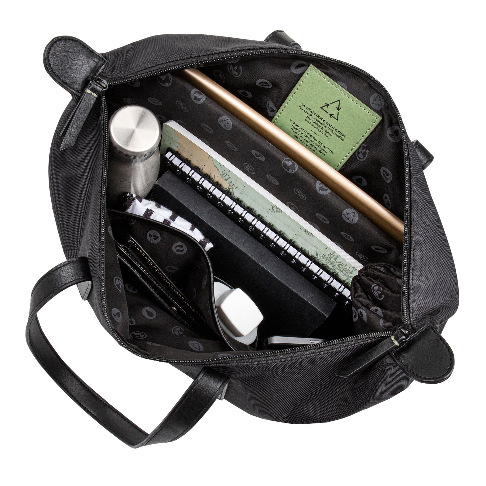 Bugatti Reborn Business Tote Bag Black