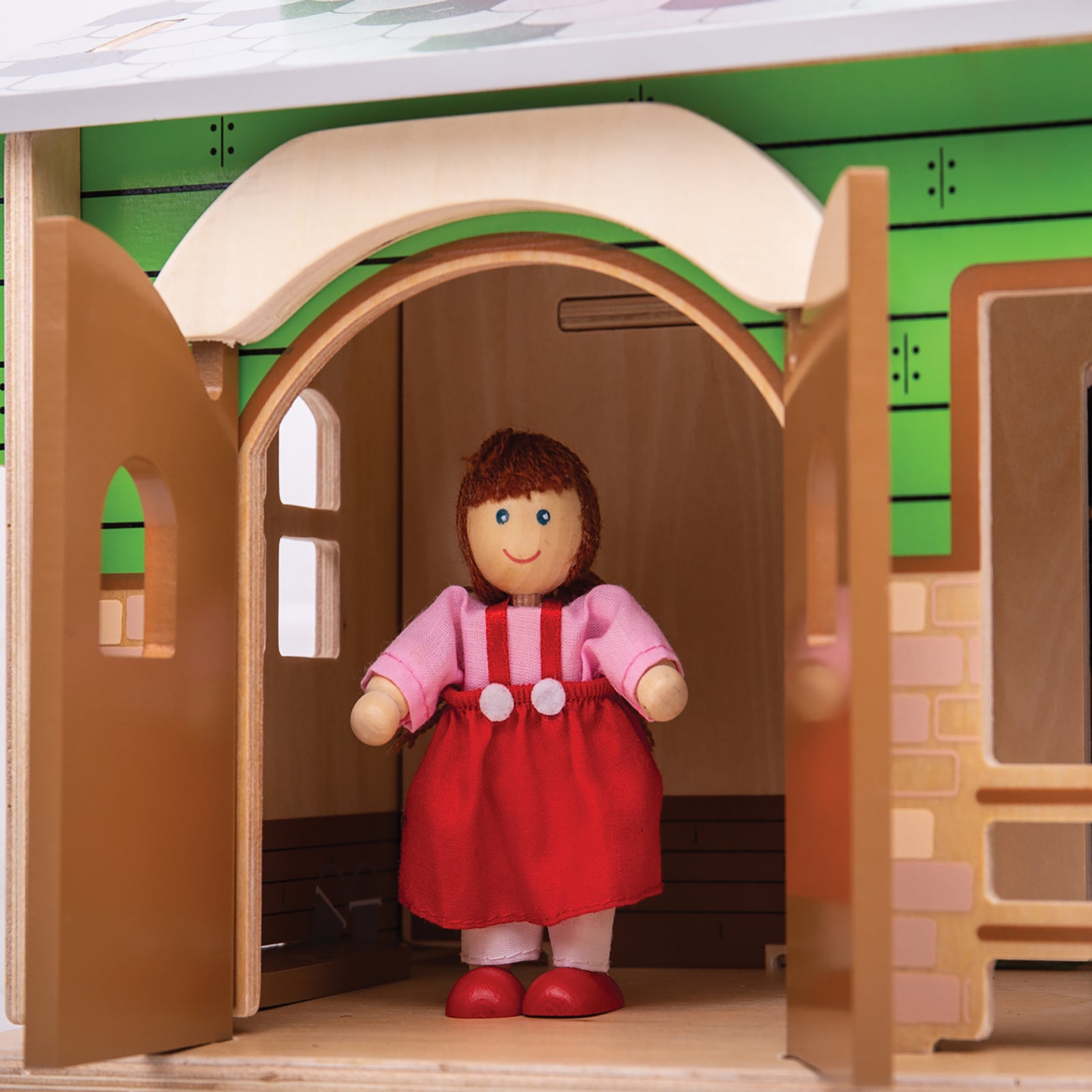 Bigjigs Toys Cobblestone Farm Playset