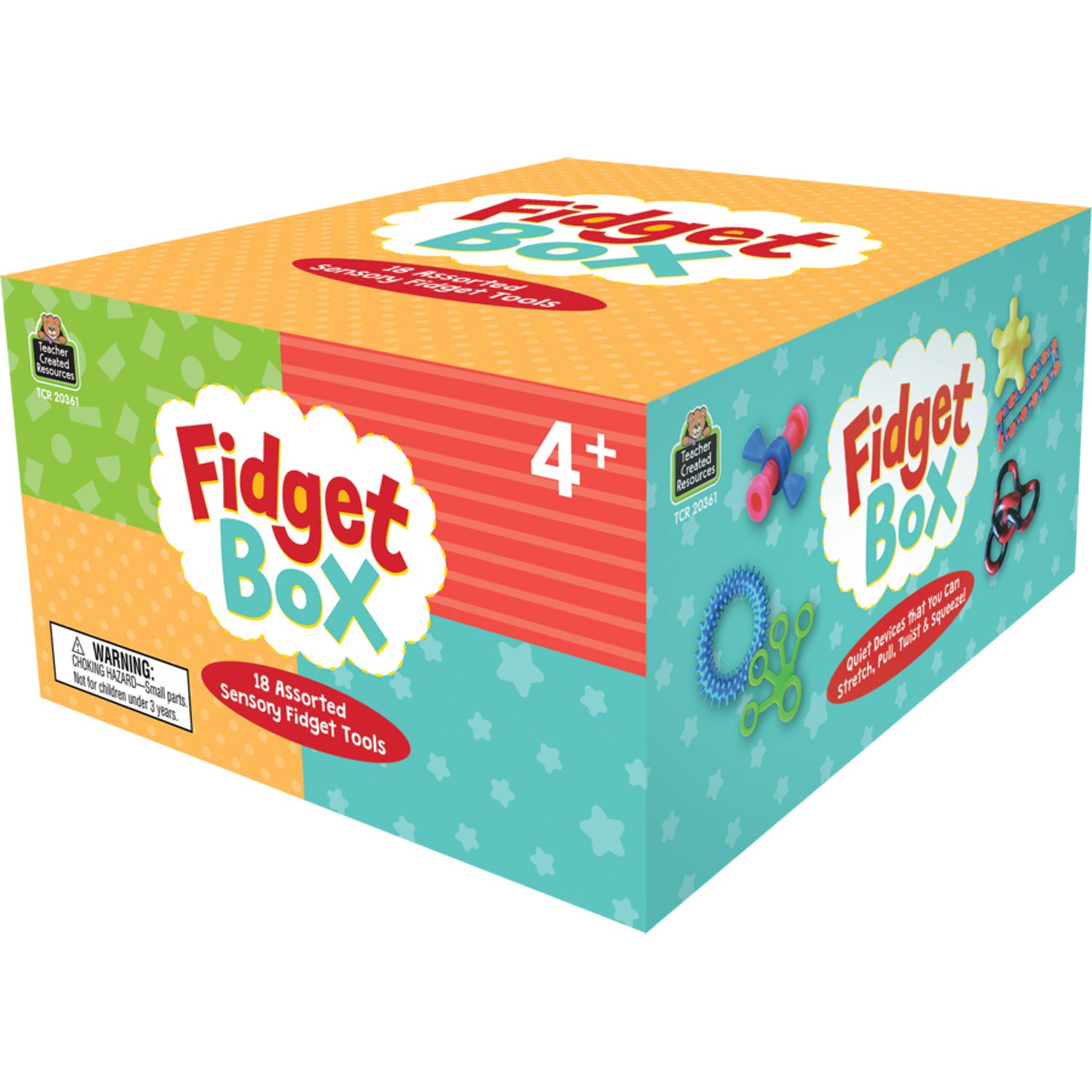 Teacher Created Resources Fidget Box 18 Pieces