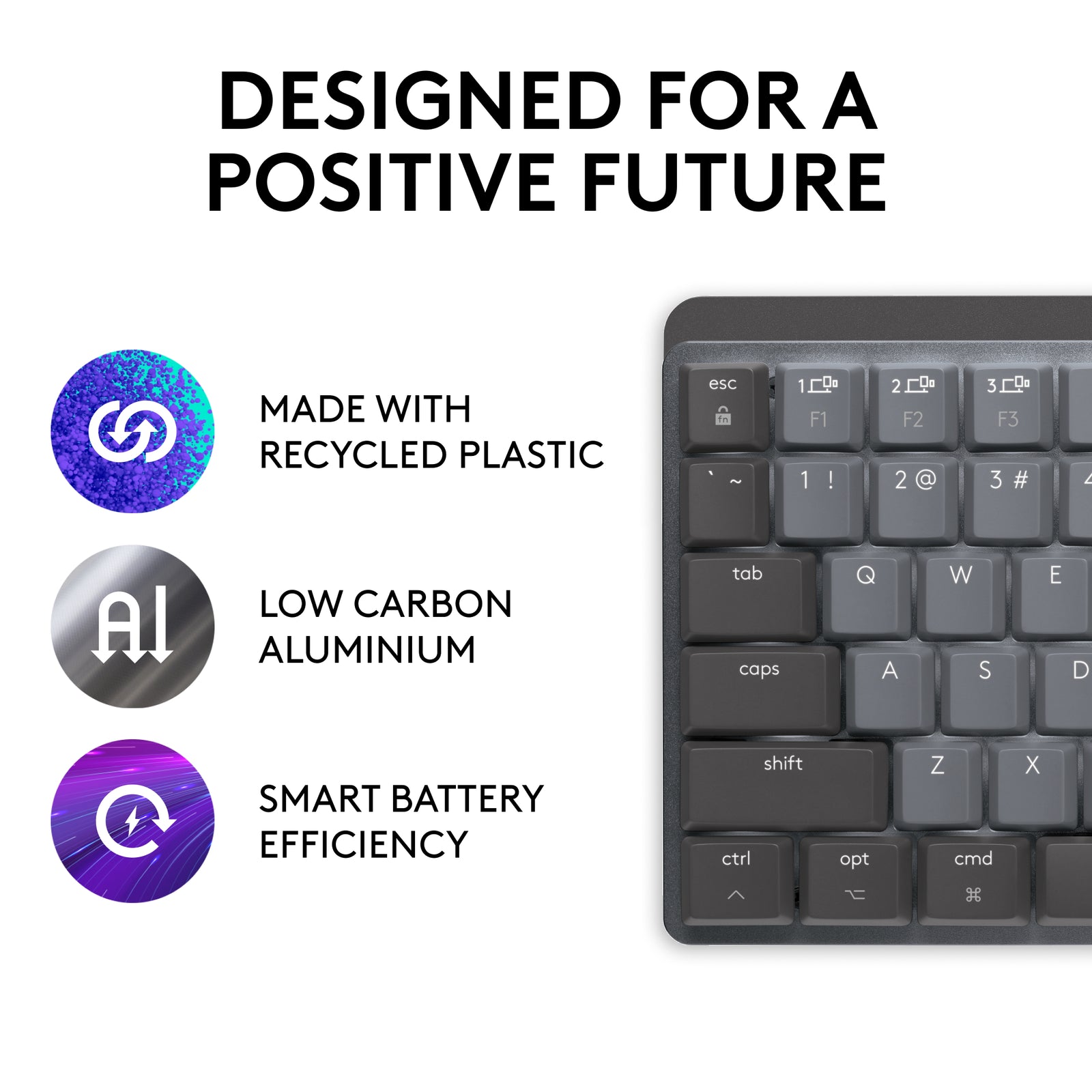 Logitech MX 920-010831 Mini Keyboard for Mac Space Grey