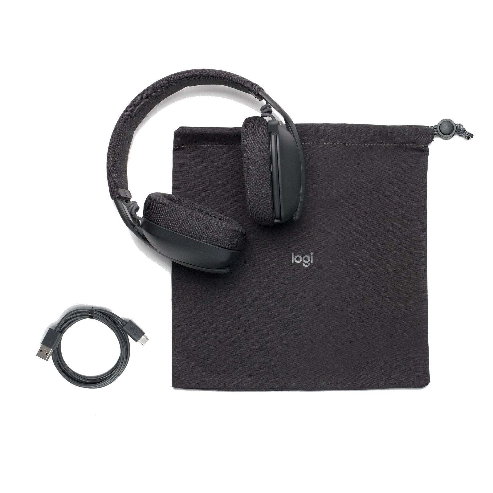 Logitech Zone Vibe 100 Headphones Graphite