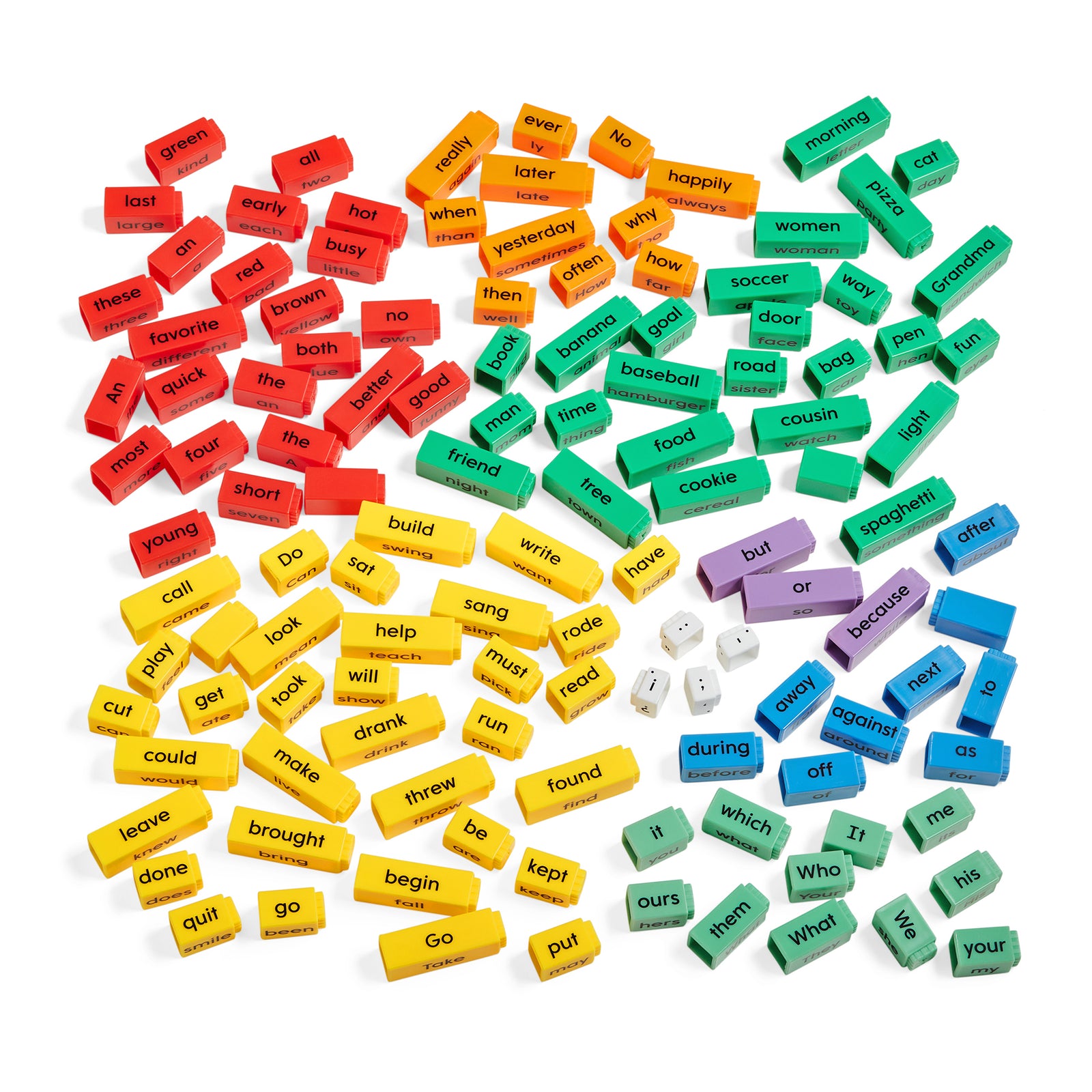 Hand2Mind Reading Rods Sentence Construction Set