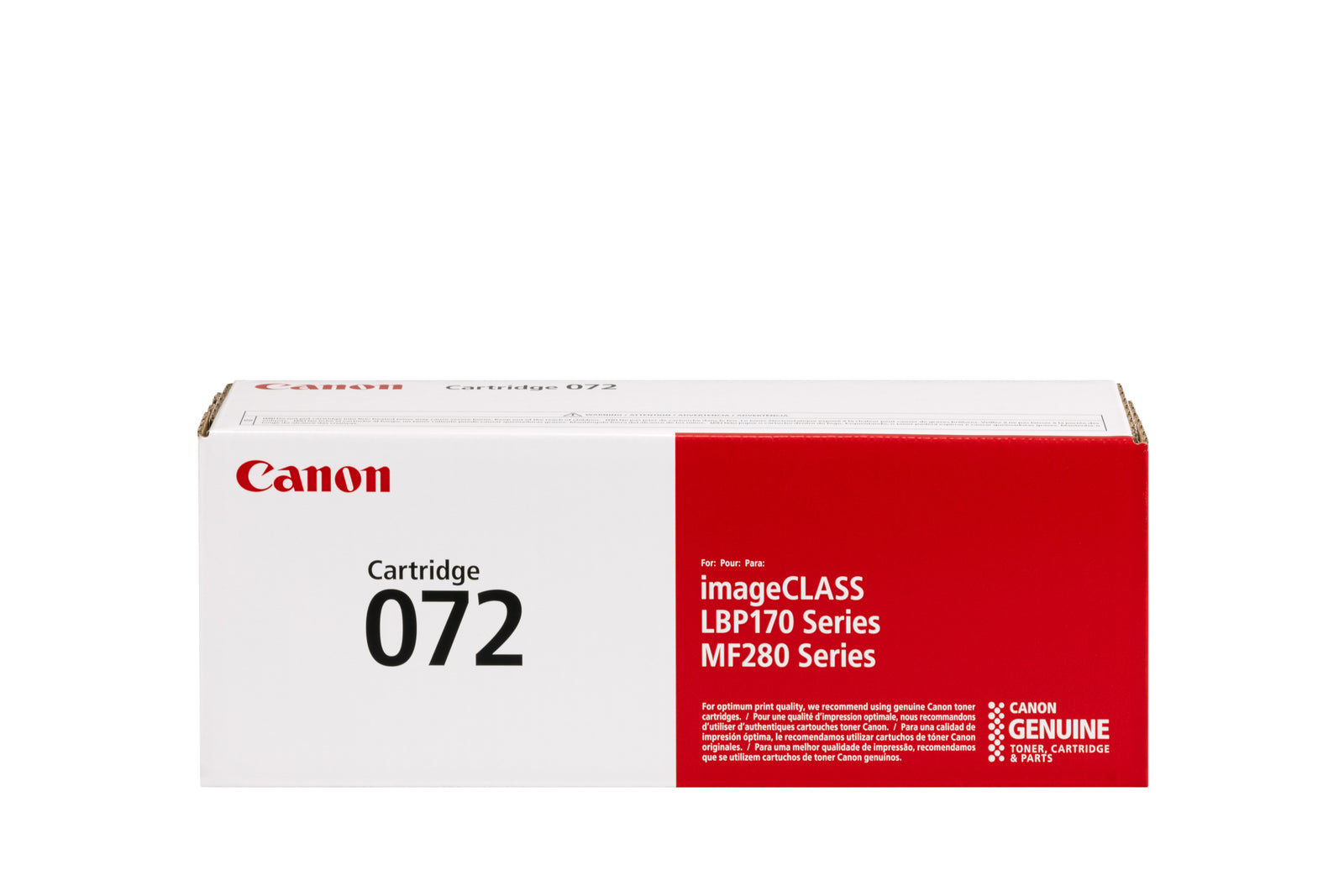Canon 072 Standard Yield Laser Toner Cartridge Black