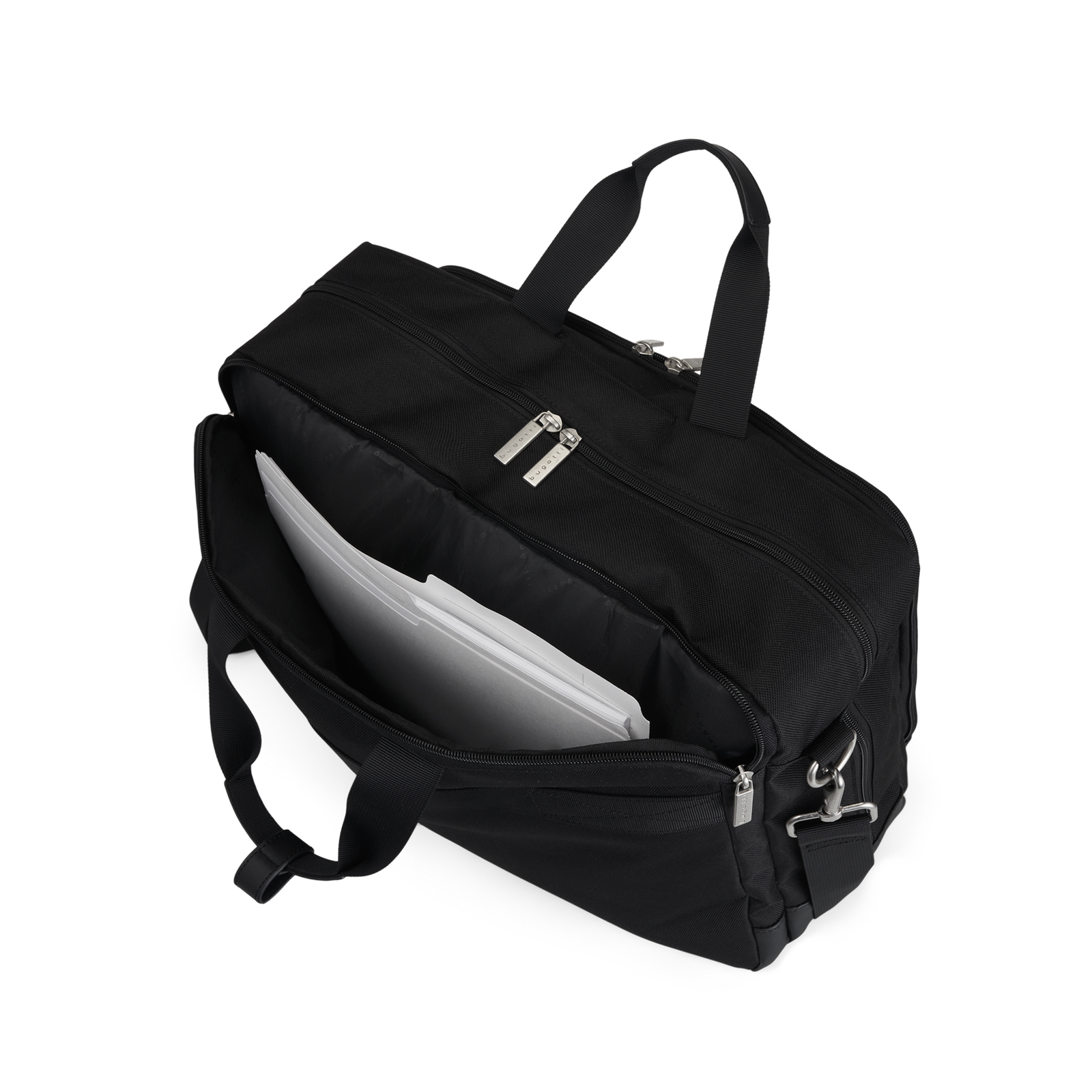 Bugatti Lucas Executive Briefcase Black