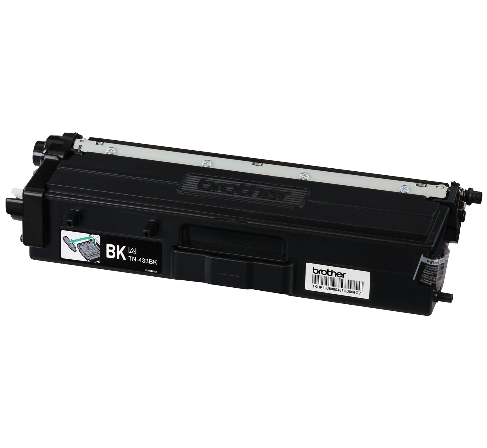Brother TN433 High-Yield Black Toner Cartridge