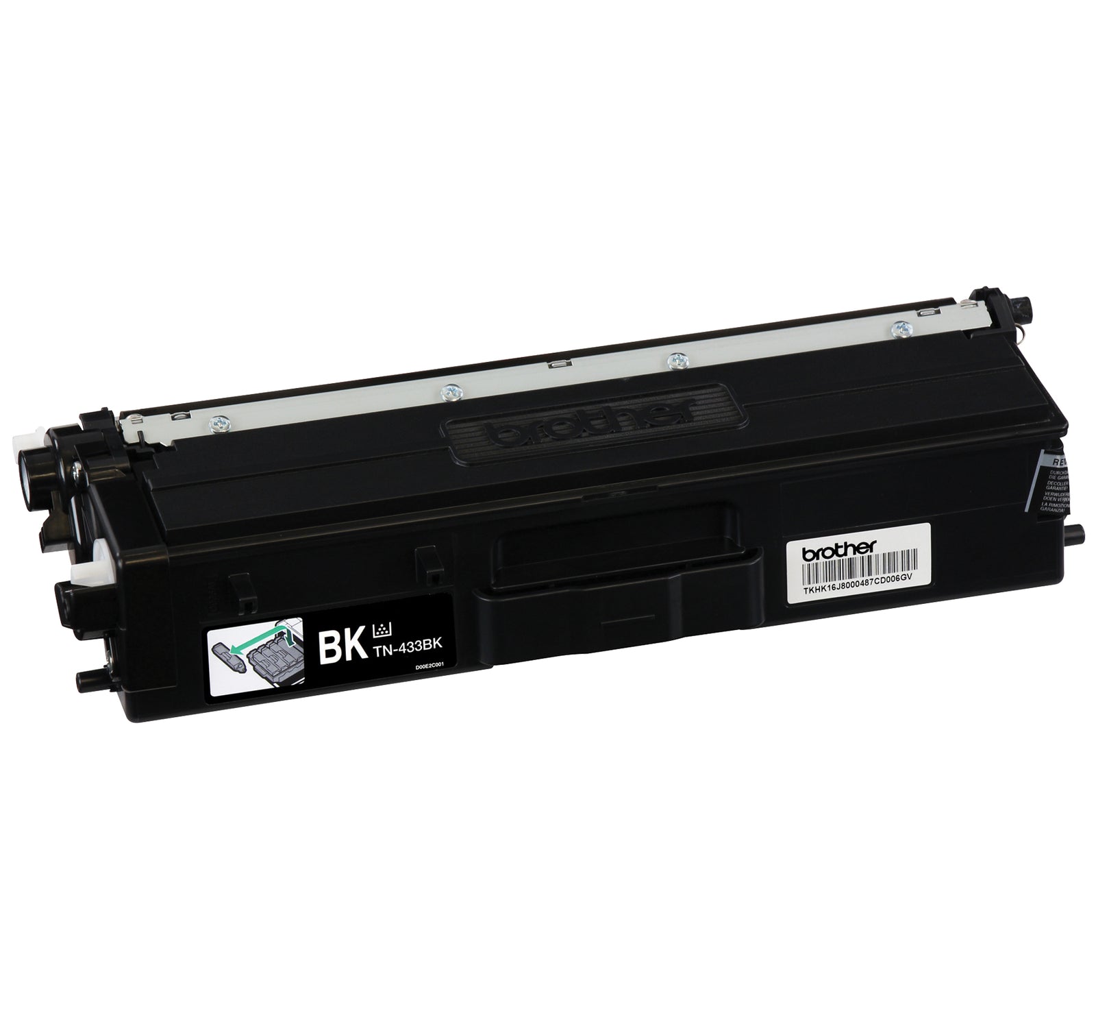 Brother TN433 High-Yield Black Toner Cartridge