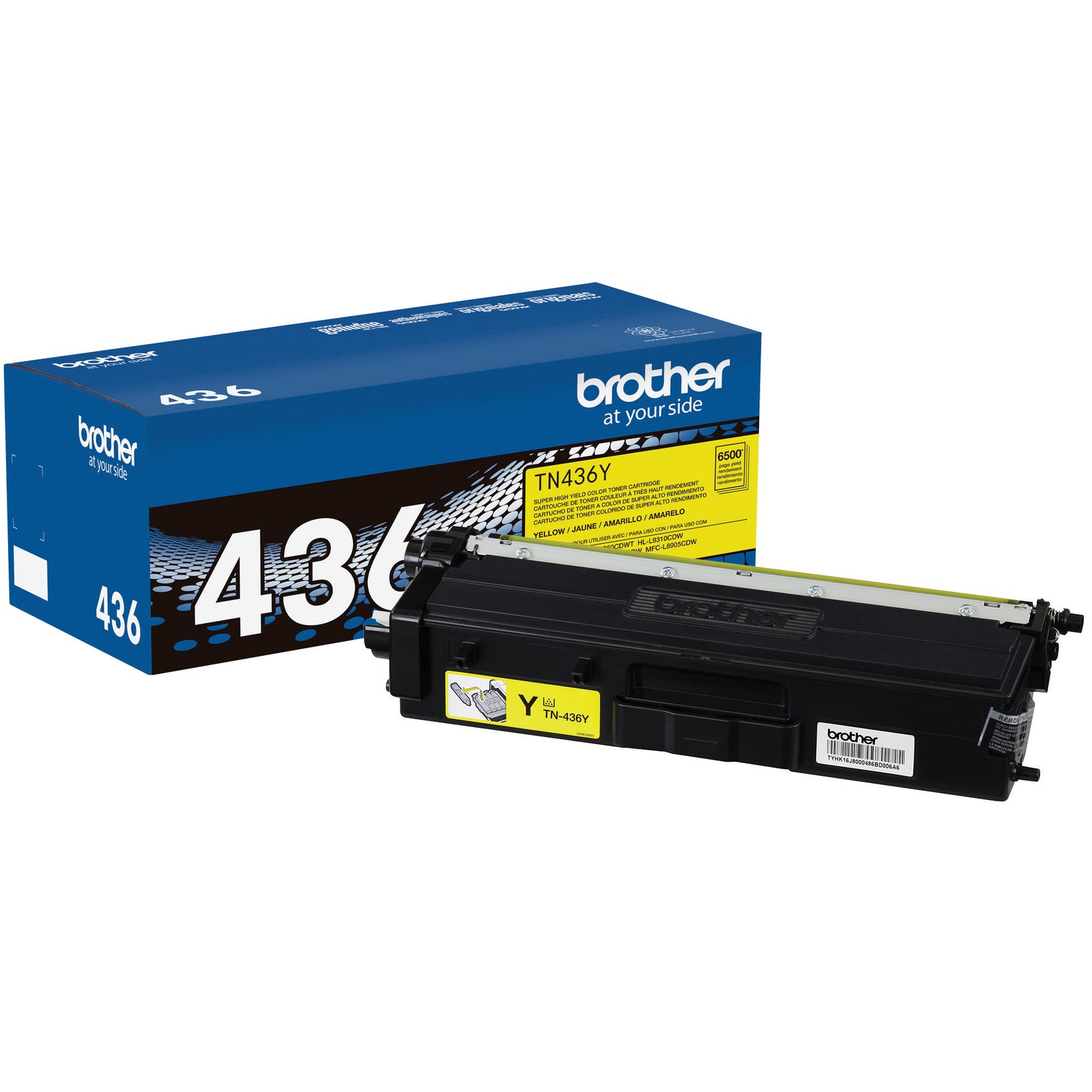 Brother TN436Y Super High Yield Toner Cartridge Yellow