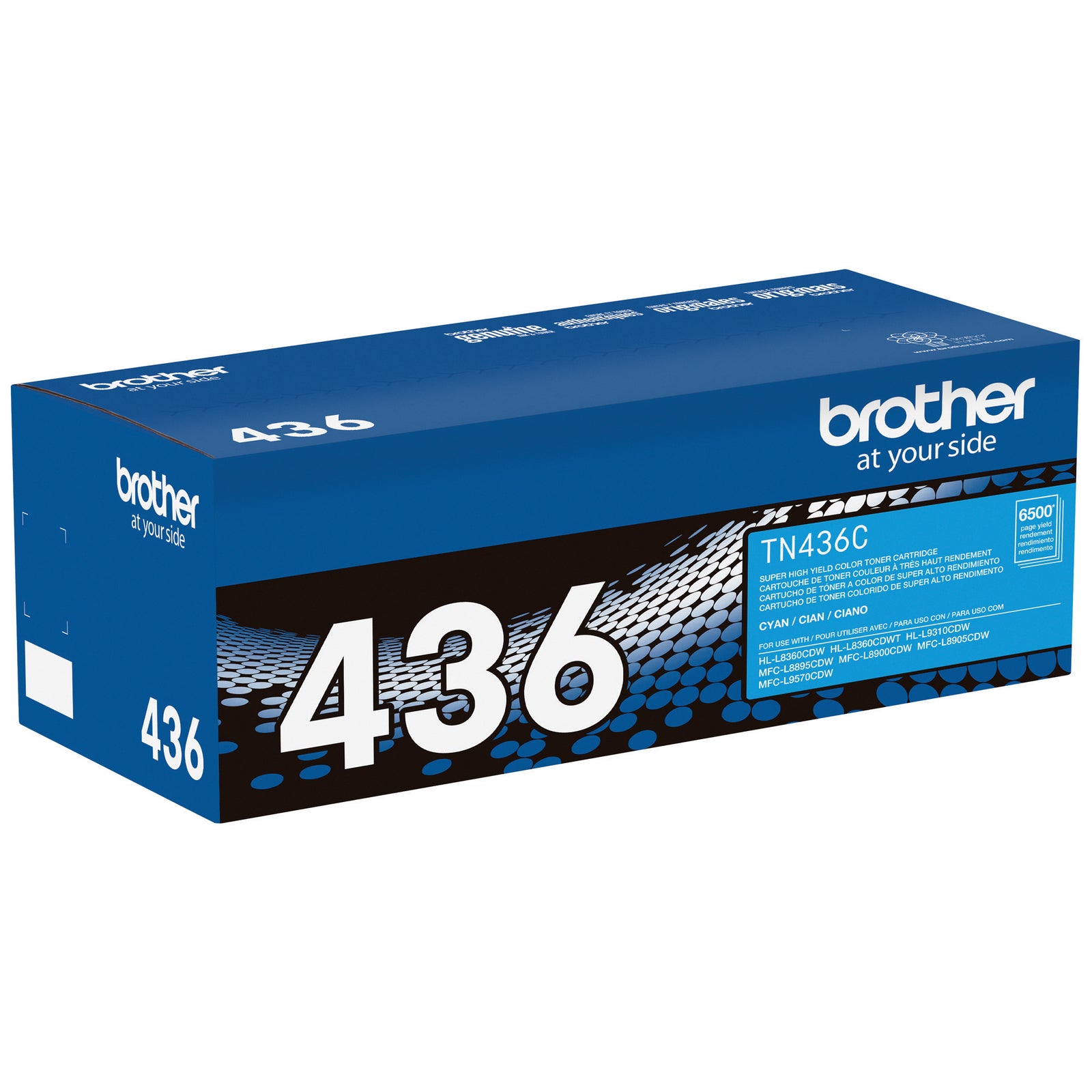 Brother TN436C Super High Yield Toner Cartridge Cyan