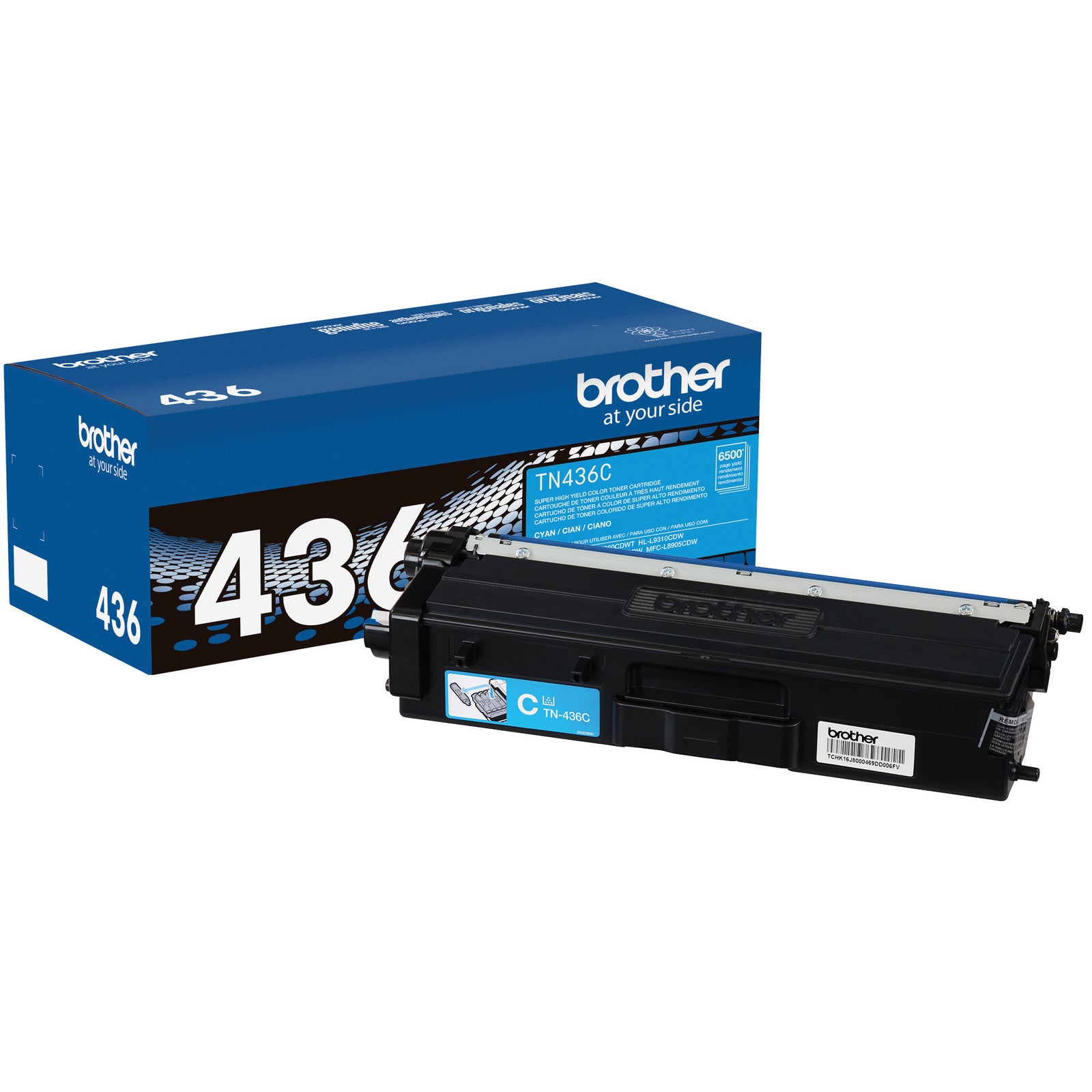 Brother TN436C Super High Yield Toner Cartridge Cyan
