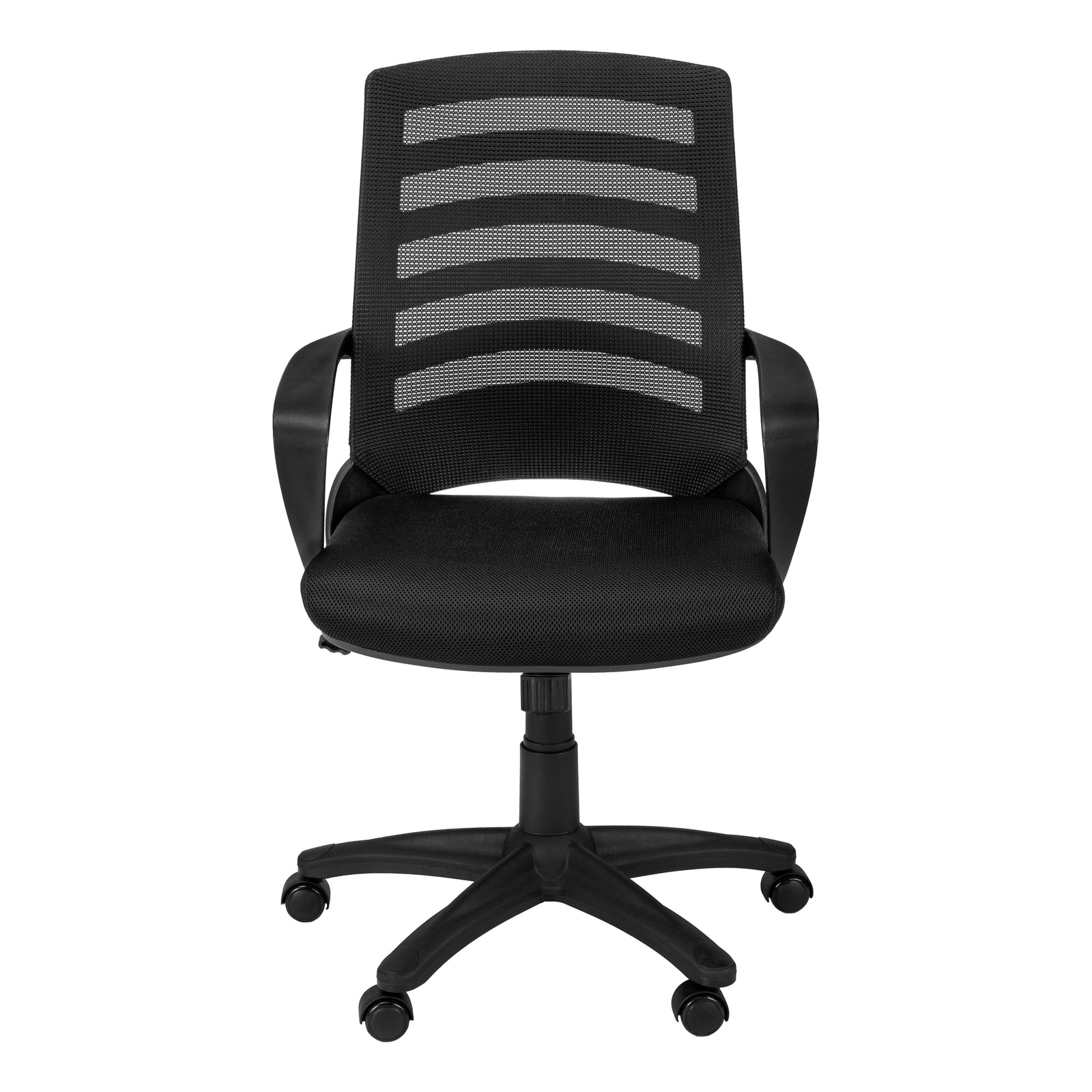 Monarch Specialties 7224 Multi-Position Mesh Office Chair Black