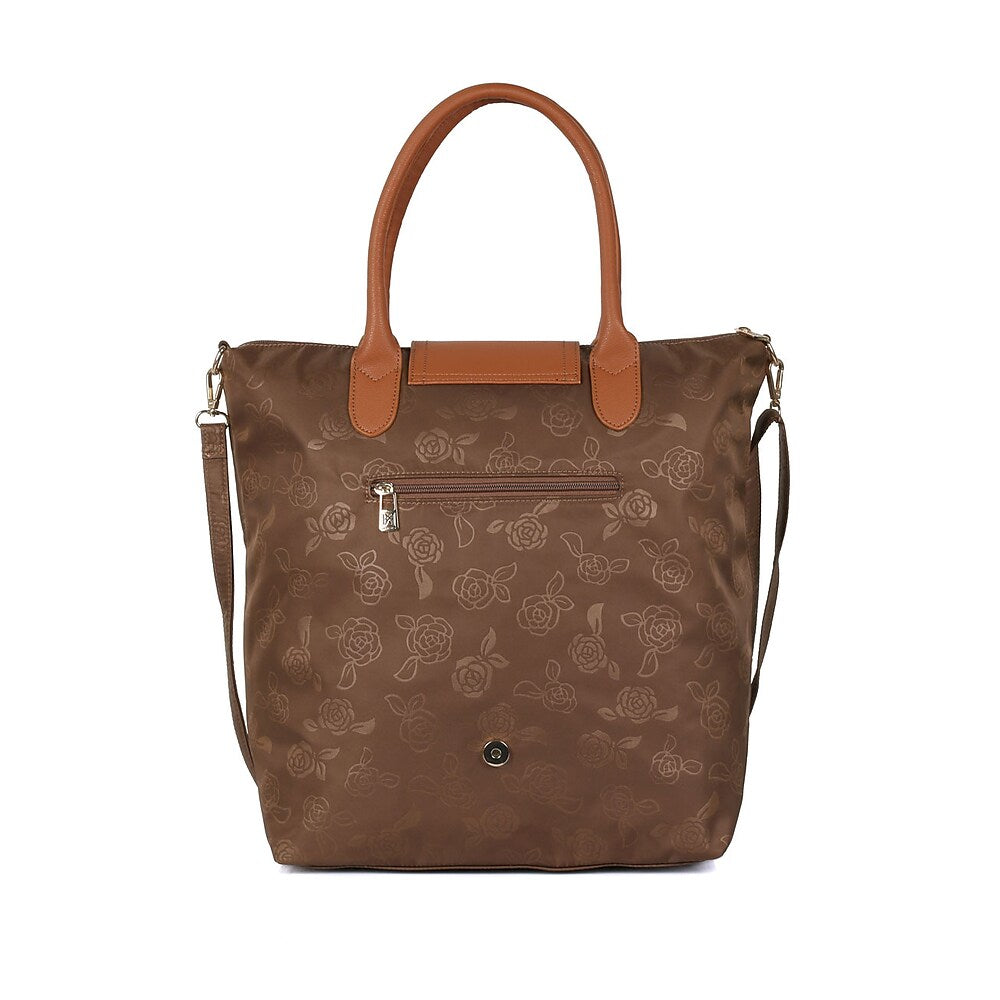 Karla Hanson Millie Women's Rose Print Foldable Shopping Bag