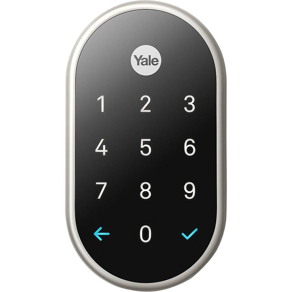 Nest x Yale RFB-YRD540 Smart Lock with Nest Connect Satin Nickel