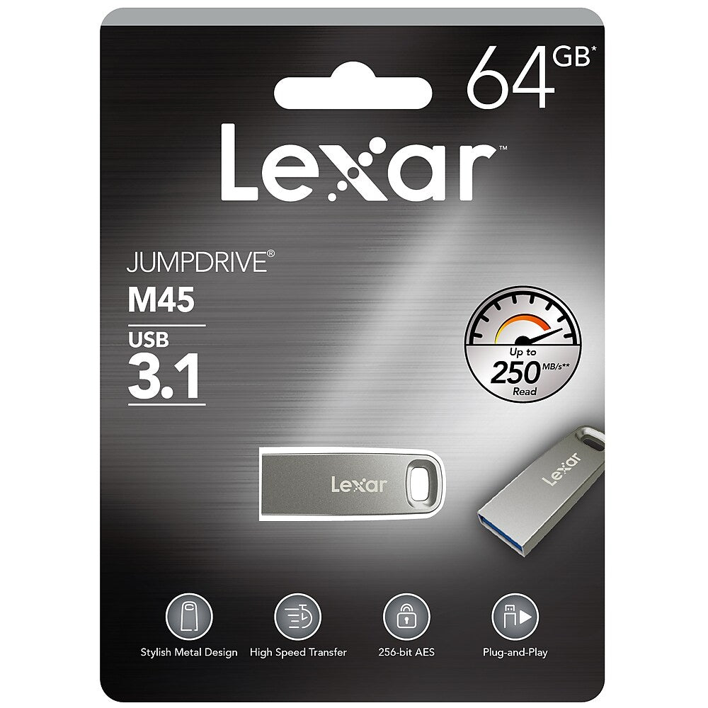 Lexar JumpDrive M45 64GB USB Flash Drive