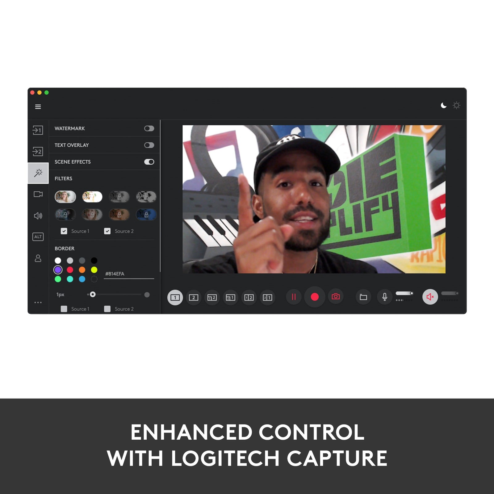 Logitech StreamCam Plus 960-001280 Webcam Graphite