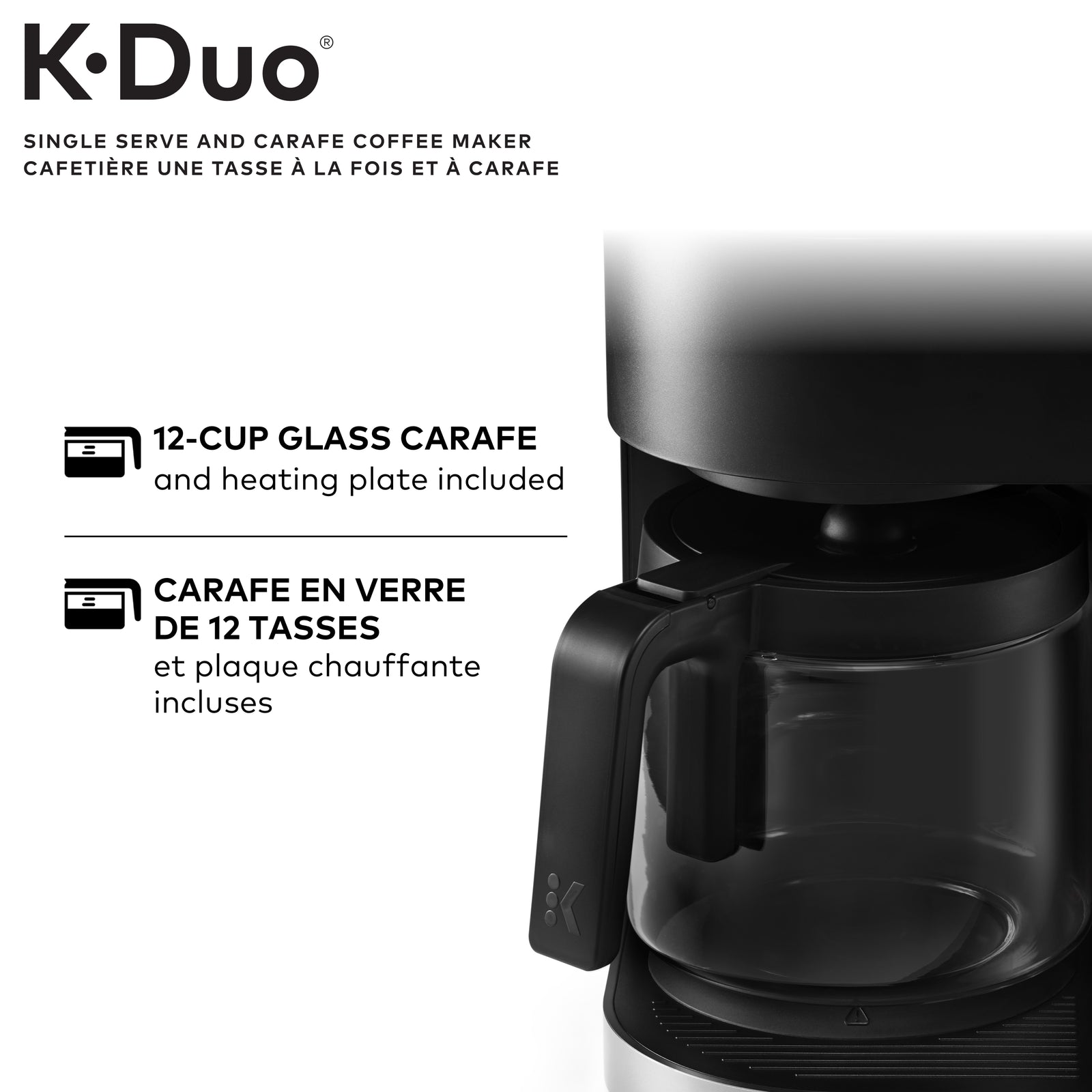 Keurig K-Duo Single Serve K-Cup Pod And Carafe Coffee Maker