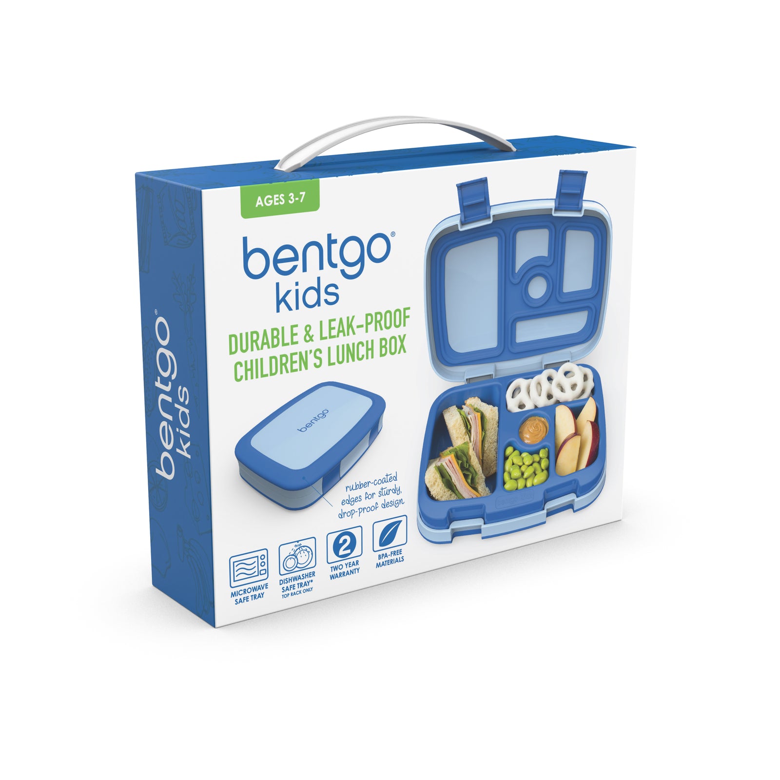 Bentgo Kids Leakproof Lunch Box Blue