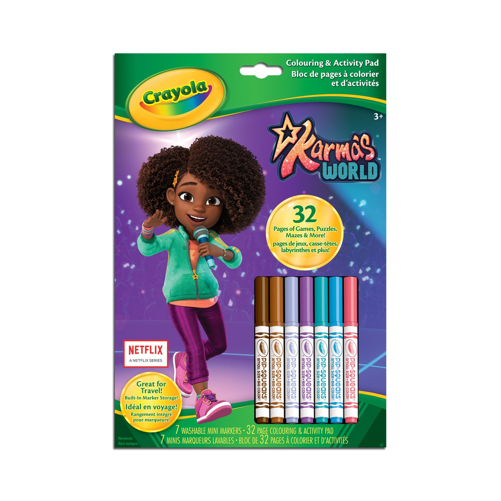 Crayola Colouring and Activity Pad Karma's World