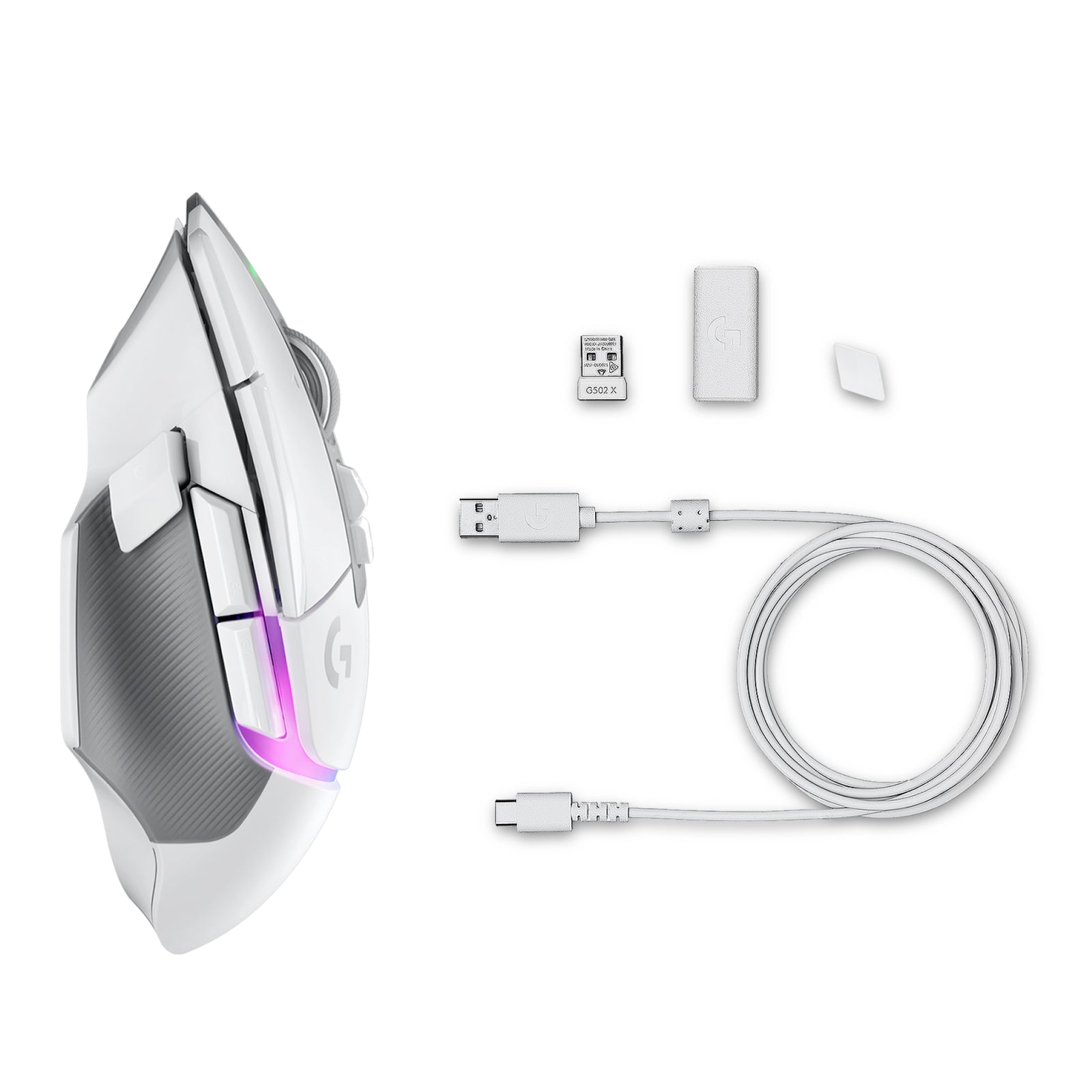 Logitech G502 X Lightspeed Wireless Gaming Mouse White