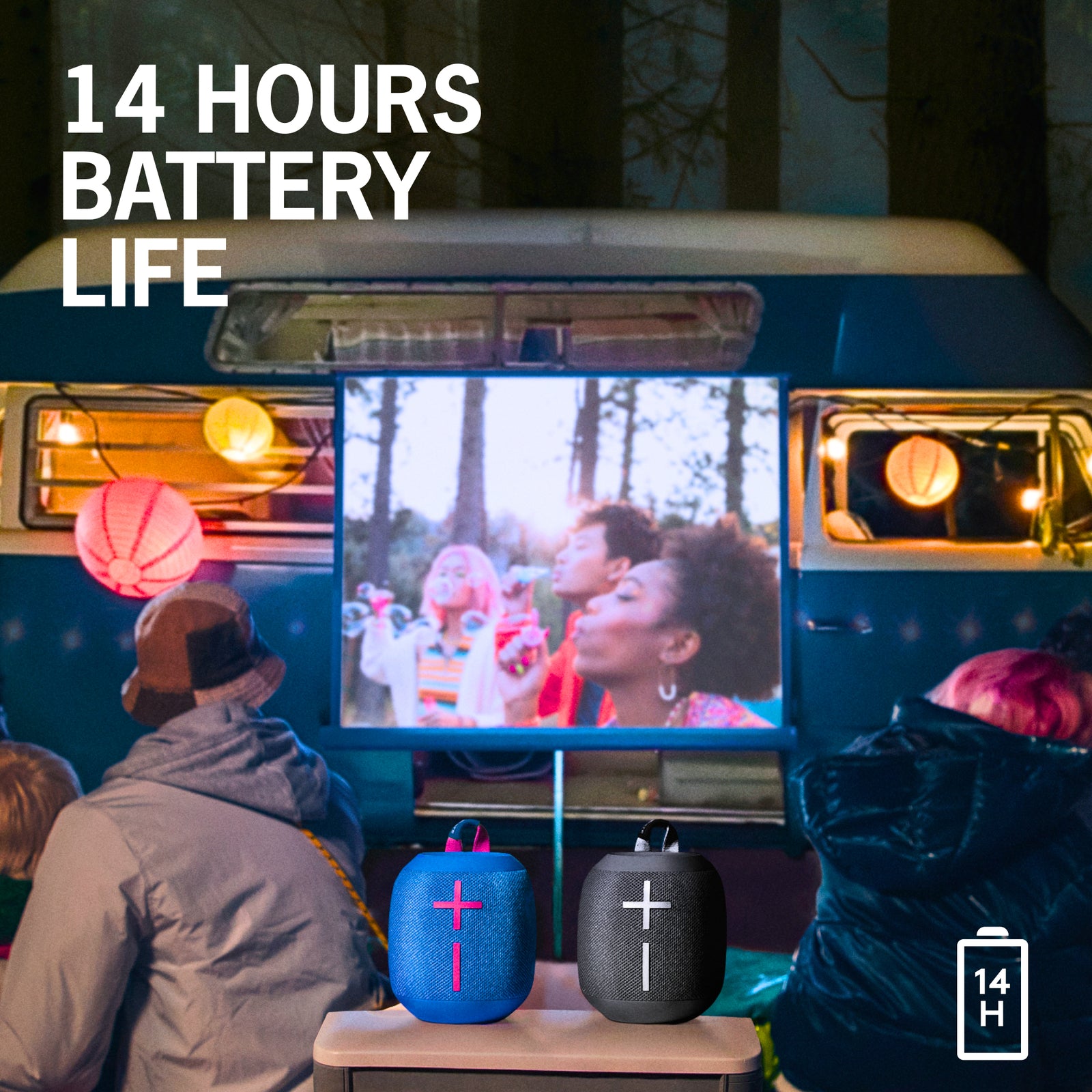 Ultimate Ears Wonderboom 3 Wireless Bluetooth Speaker Performance Blue