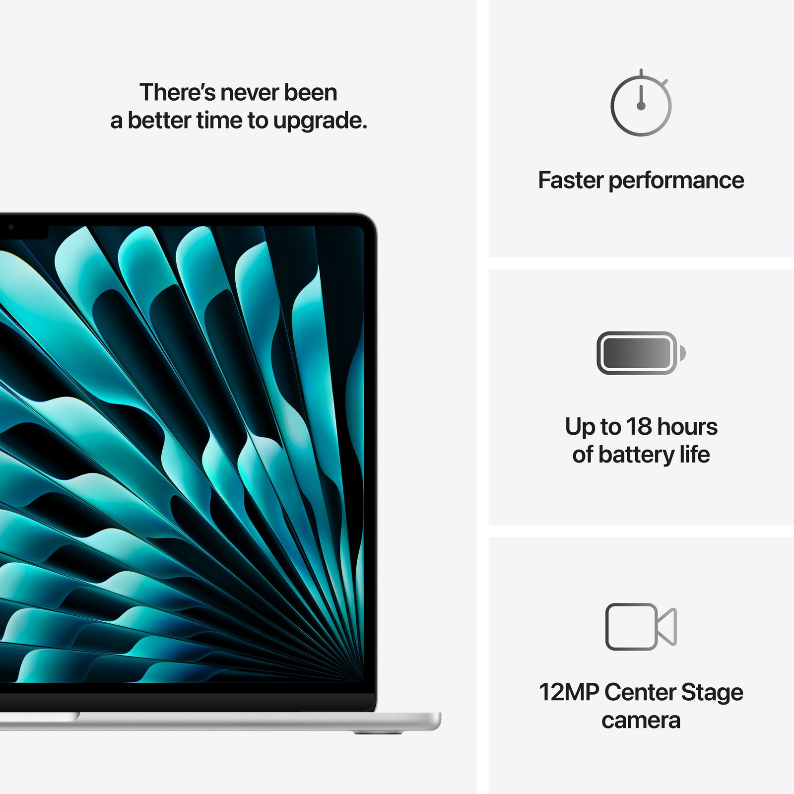Apple MacBook Air MW1G3C/A 15.3" Silver French/English