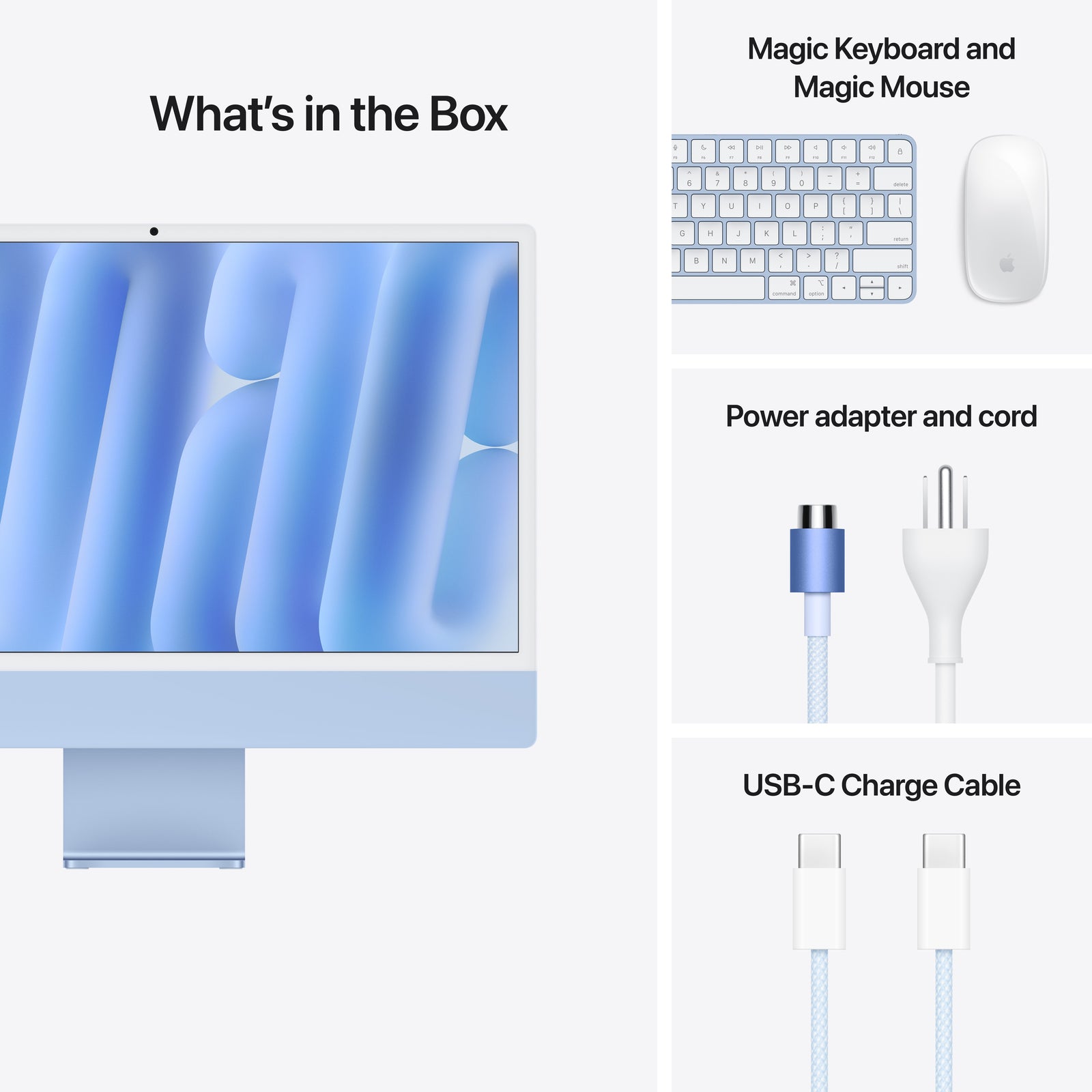Apple iMac MWUF3LL/A 24" Blue