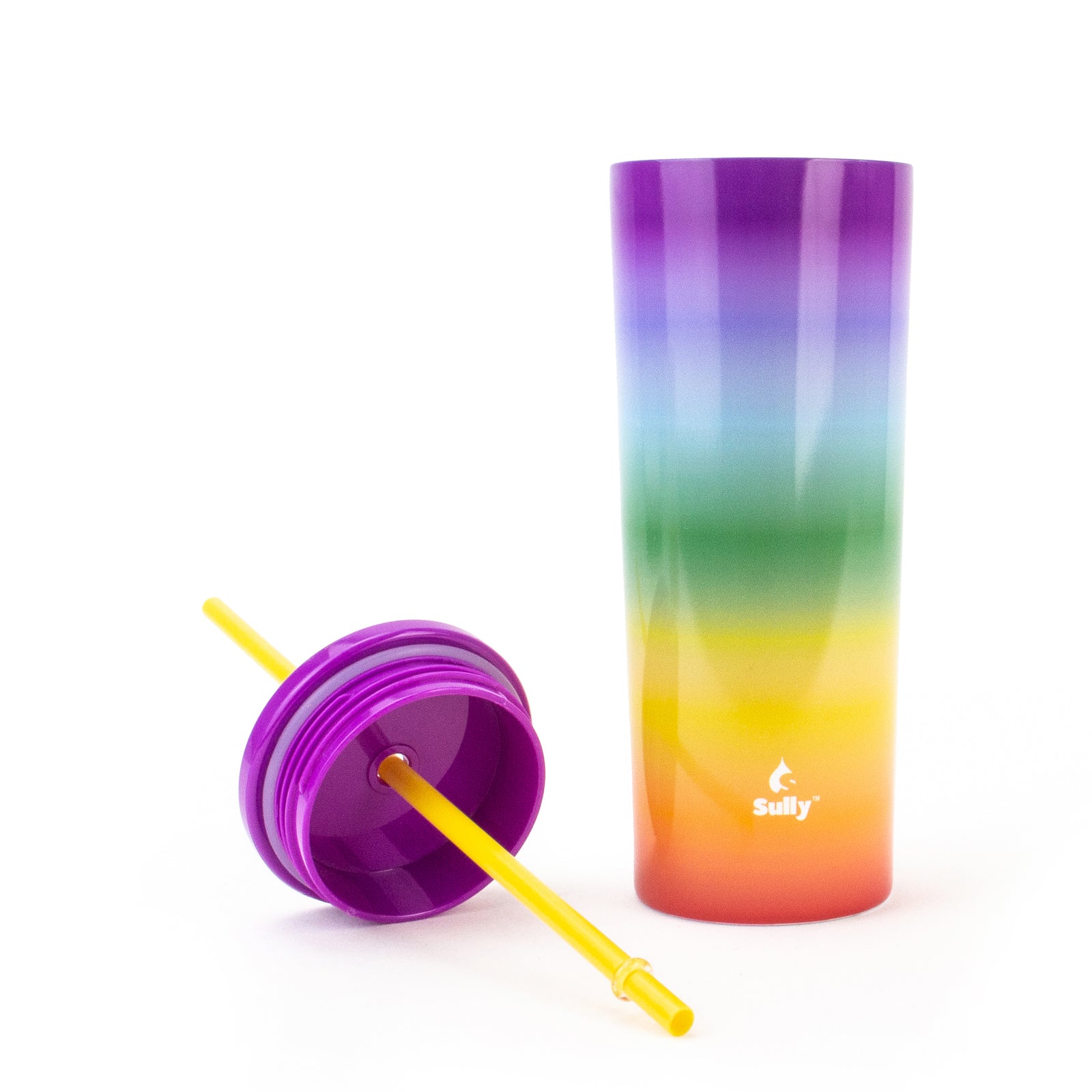 Sully Double Tumbler with Straw Pride 665mL