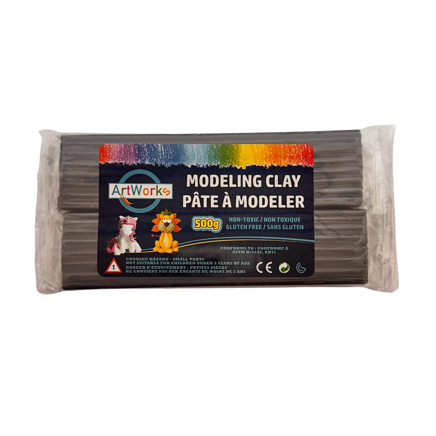 DBLG Imports Artworks Modelling 500g 4Pack Clay Grey