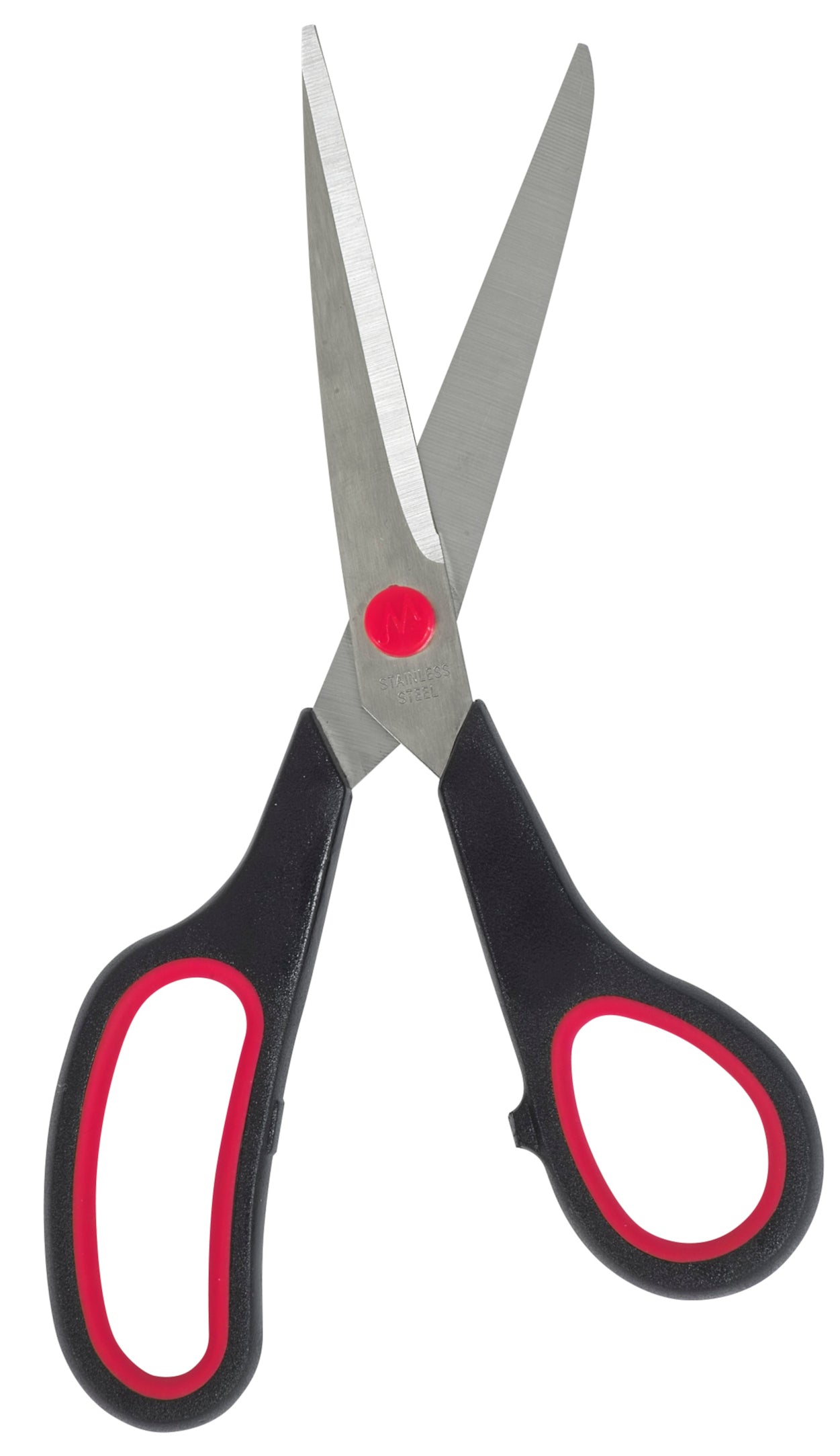 Merangue 8" Comfort Grip Scissors Assorted 12 Pack