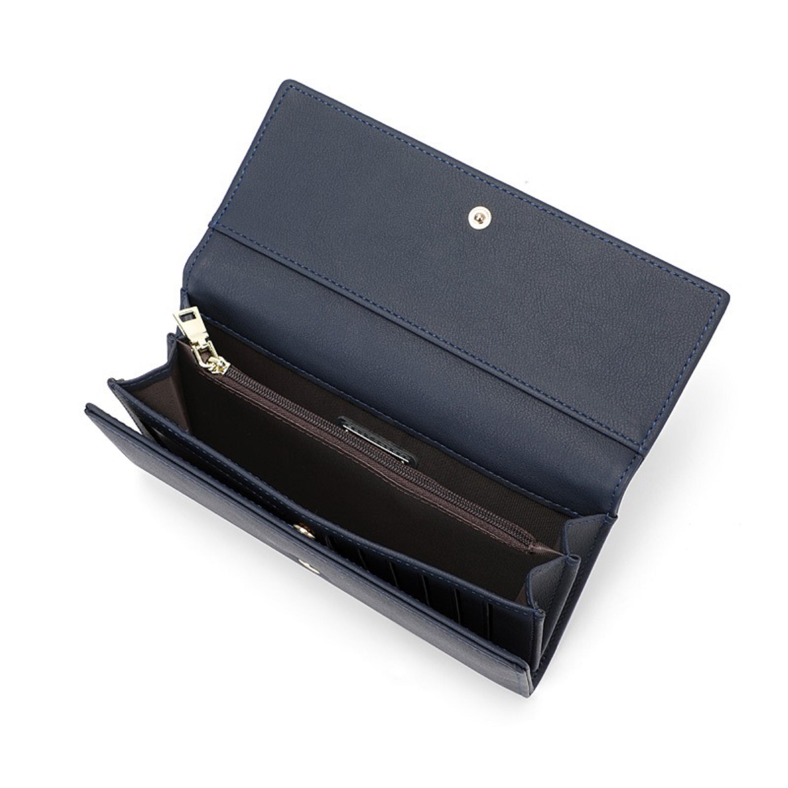 Champs RFID Trifold Expandable Wallet Navy