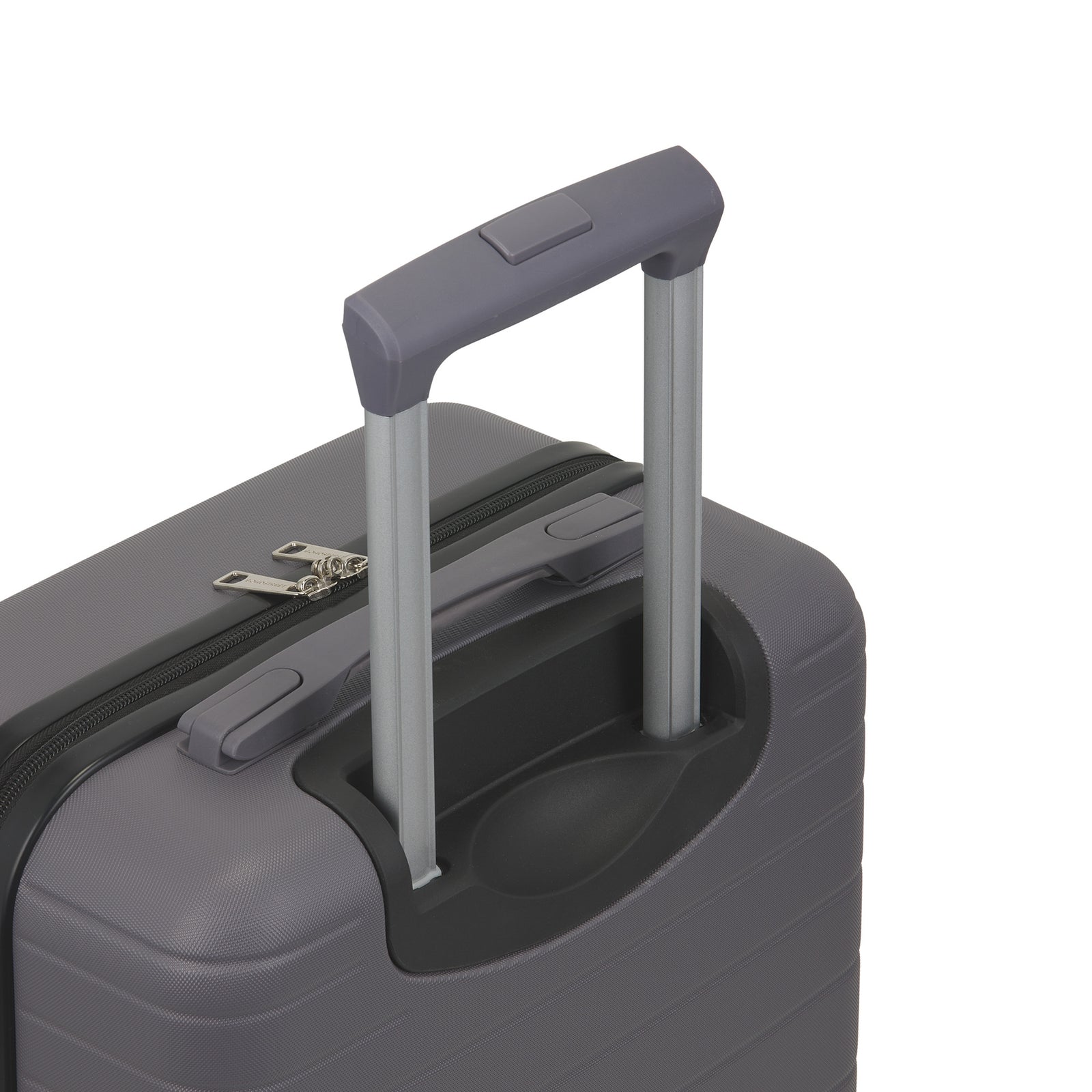 Bondstreet Panoramic 21.5" Hardside Carry on Luggage Charcoal