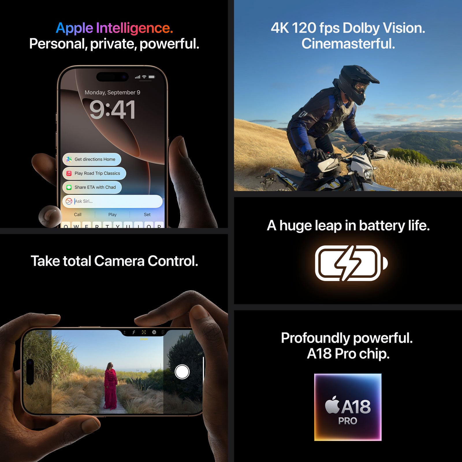 Apple iPhone 16 Pro MYMY3VC/A 6.3" 128GB Natural Titanium