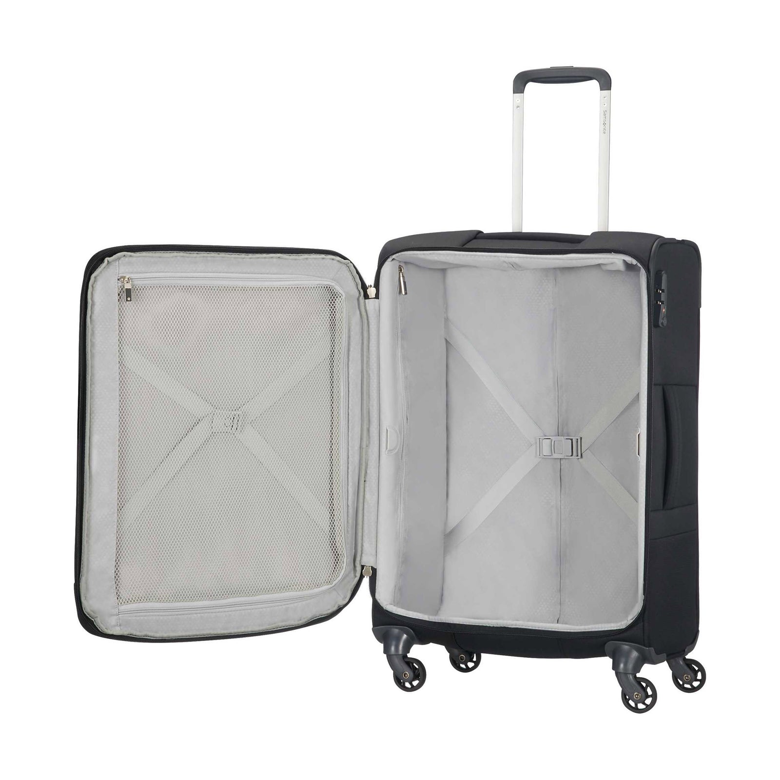 Samsonite Base Boost 79202-1041 Large Spinner Luggage Black
