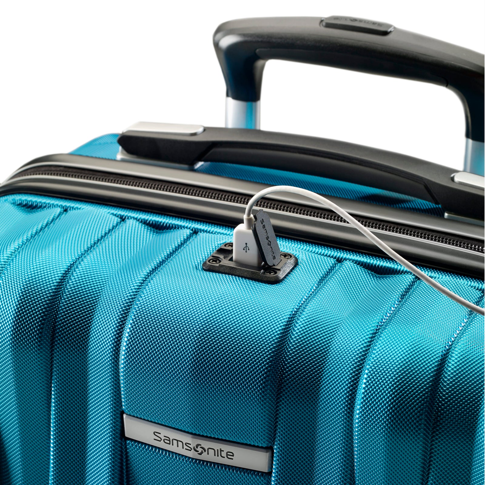 Samsonite Prestige NXT 21.5" Hardside Spinner Carry-On Luggage Turquoise Blue