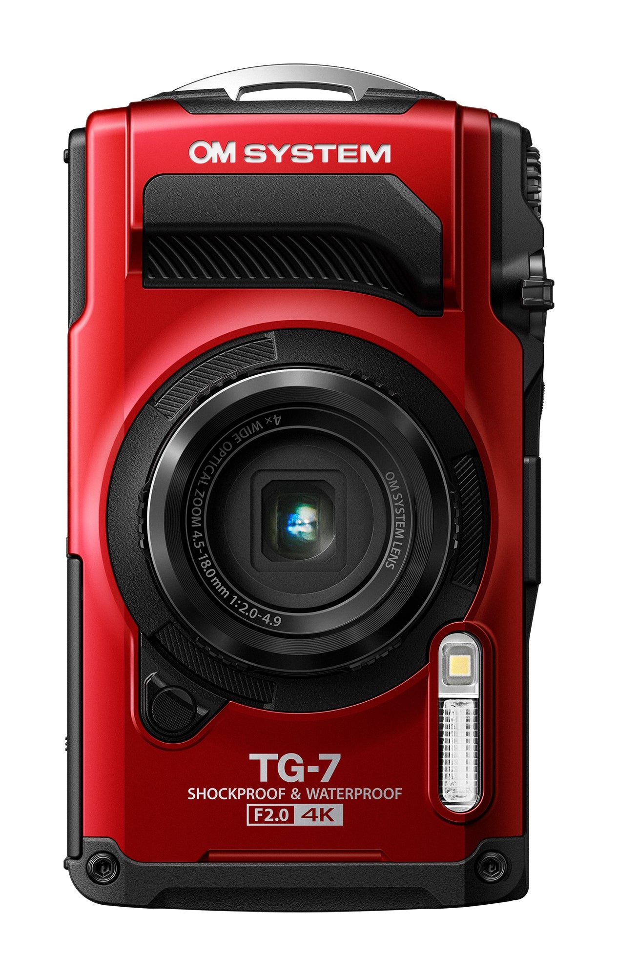 OM System TG-7 Digital Camera Red