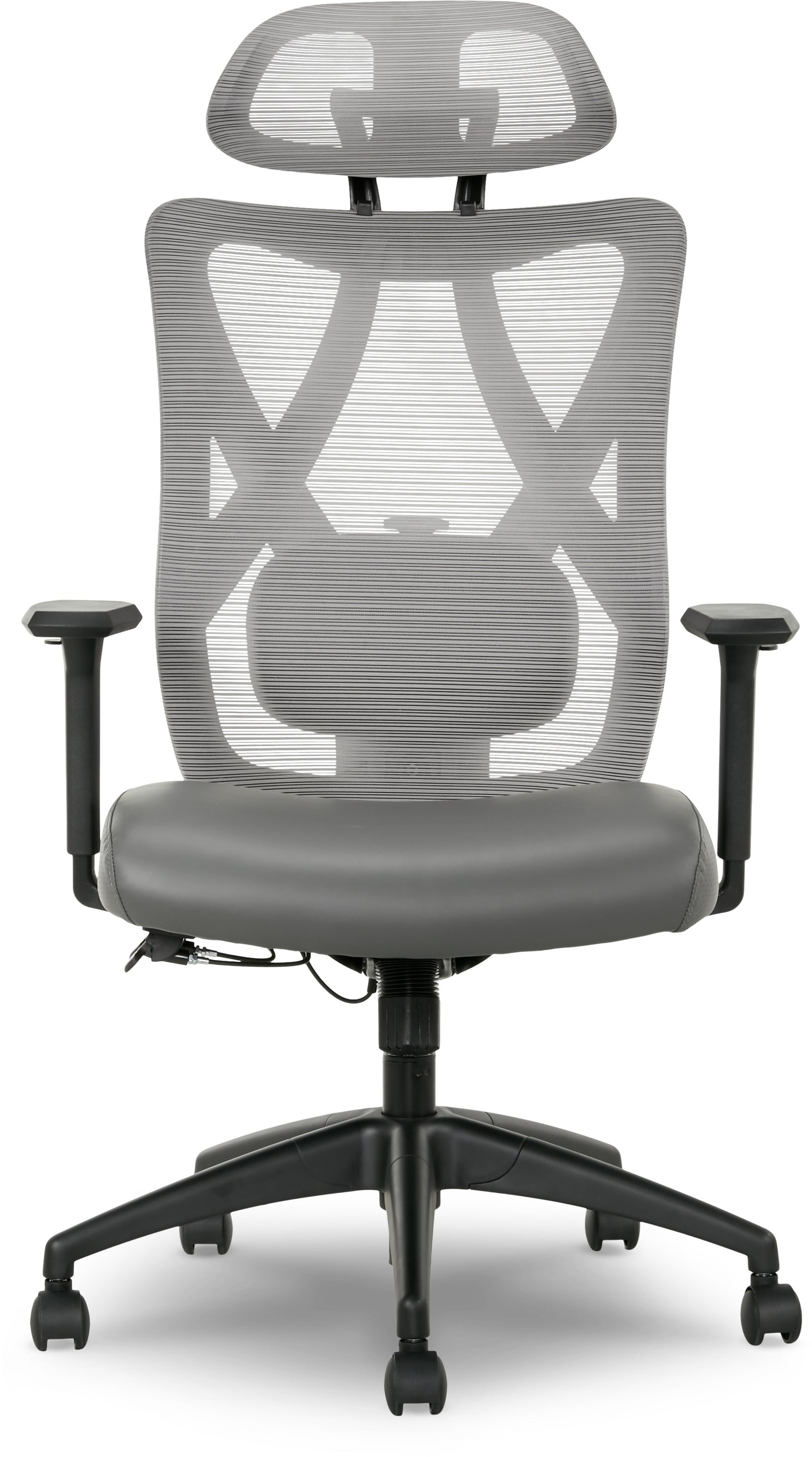 Serta SitTrue Ridgefield High Back Ergonomic Mesh Chair Gray