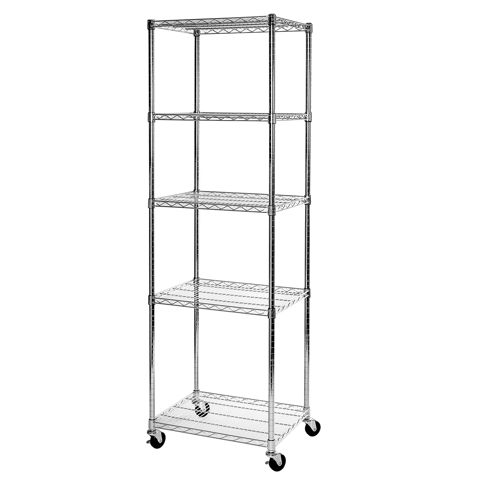 Seville Classics 5 Tier NSF Commercial Grade Steel Wire Shelving