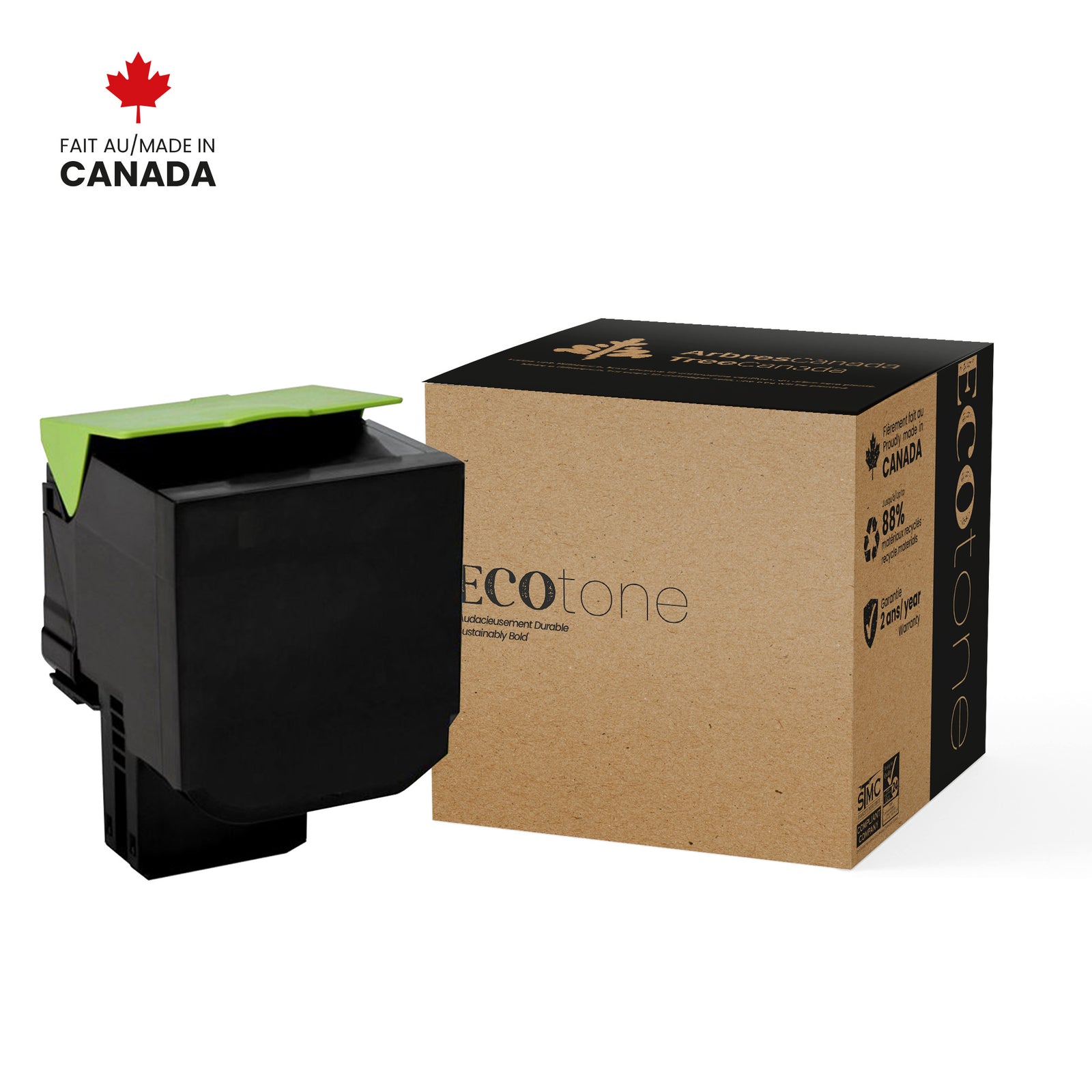 Ecotone Lexmark 78C1XK0 Toner Cartridge Black