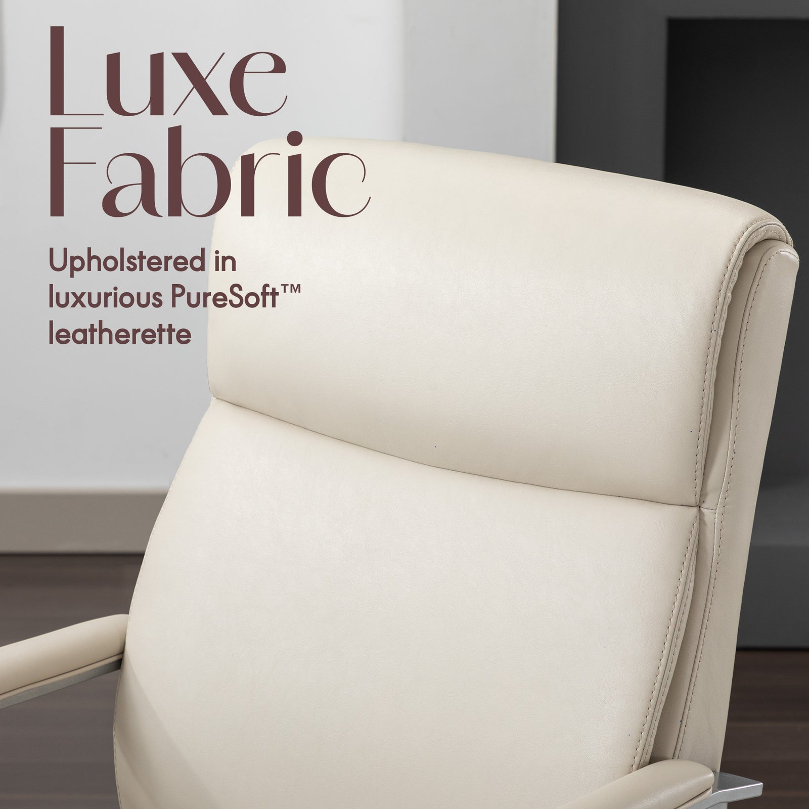 Elle Décor Lisette Ellegant Office Chair Ivory